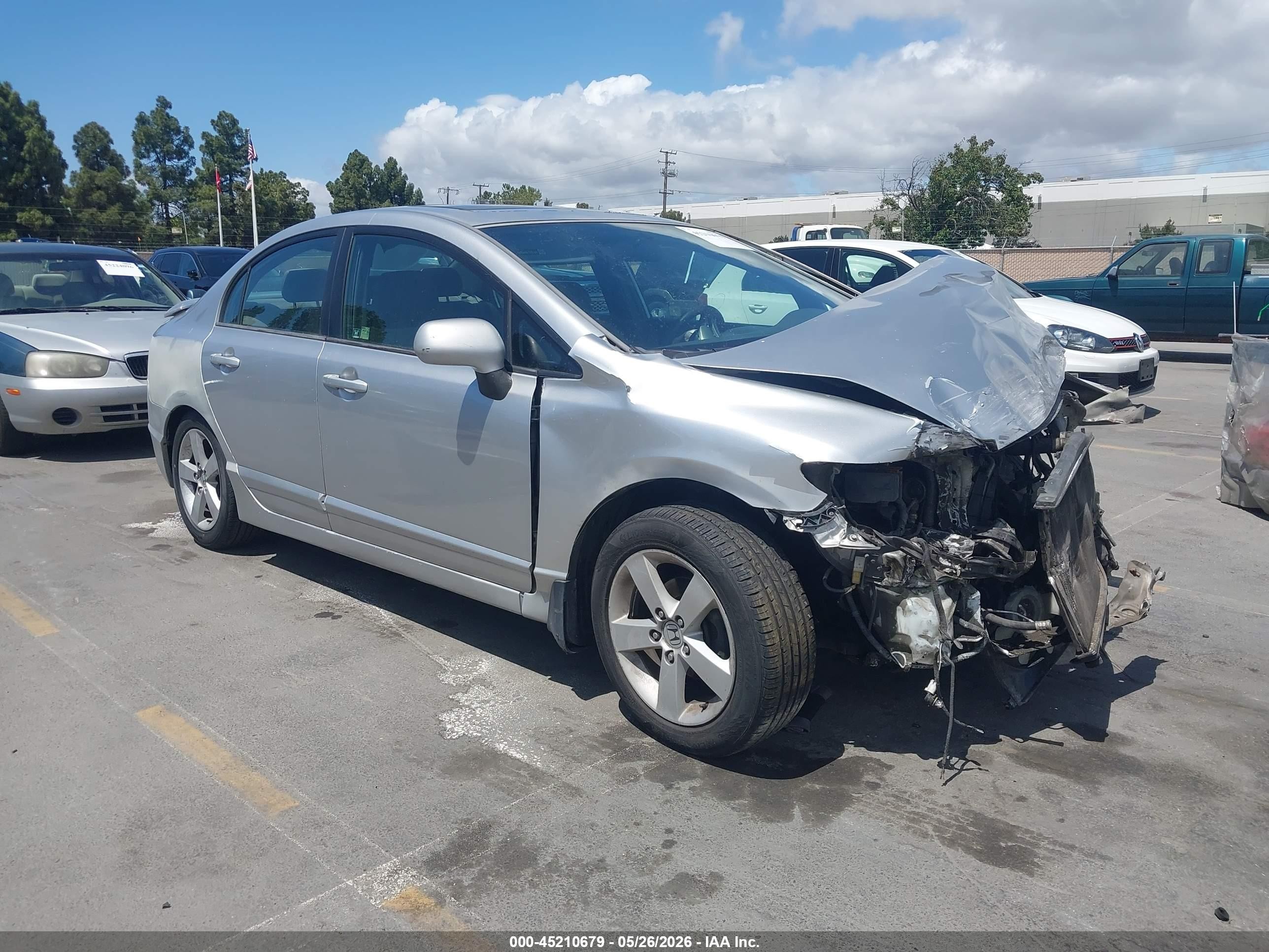 2006 Honda Civic EX, VIN 1HGFA16836L074418 — Перед