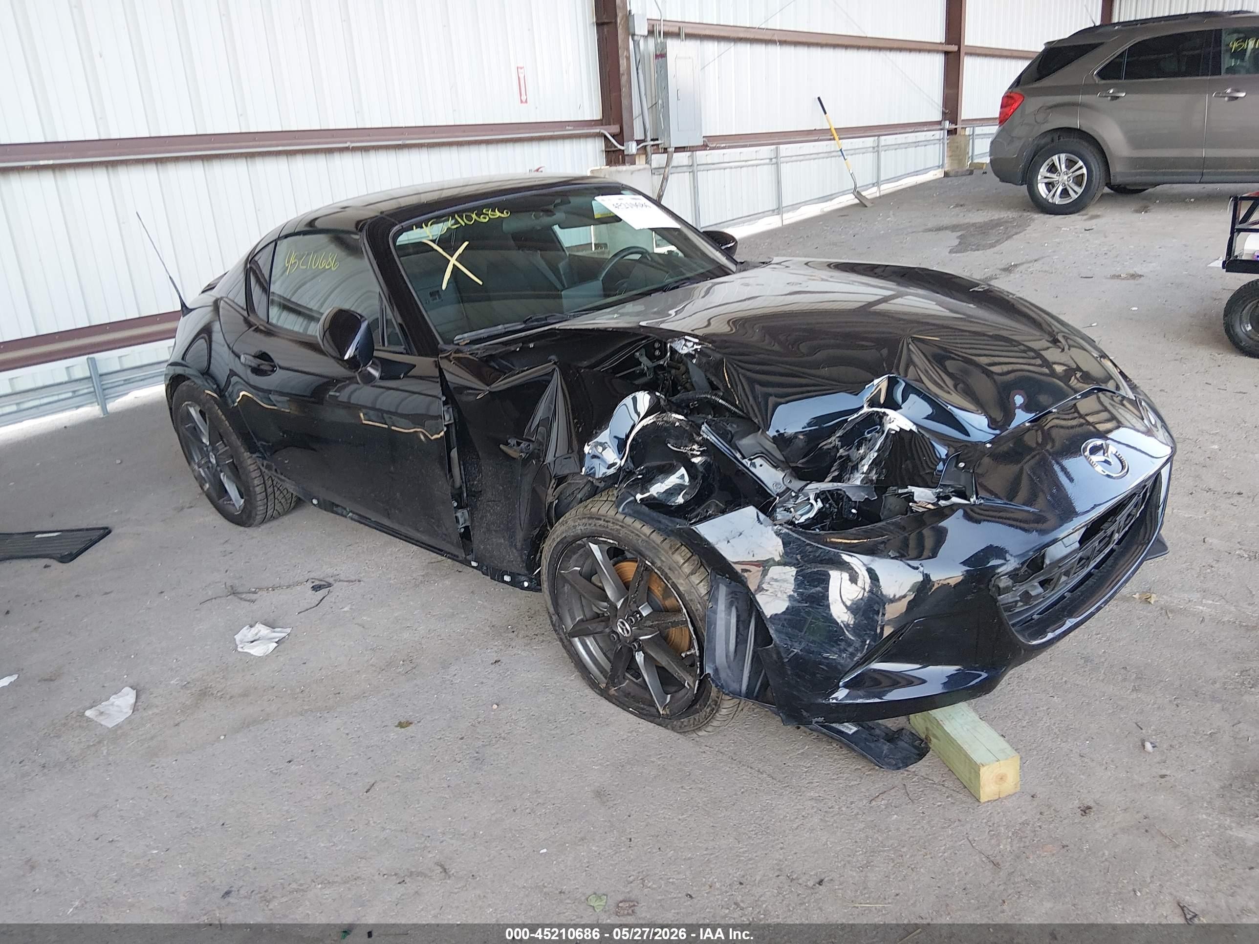 2018 Mazda MX-5 Miata Club, VIN JM1NDAL78J0202921 — Front end