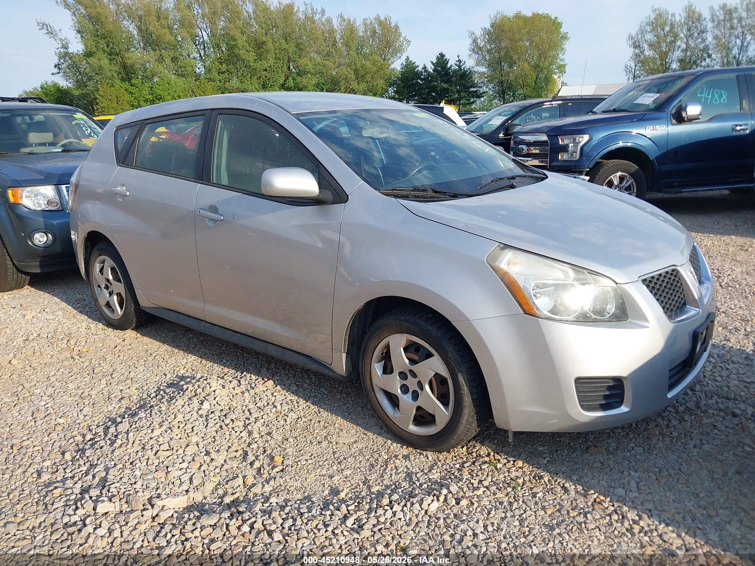 2009 Pontiac Vibe 1SA, VIN 5Y2SP67889Z470241 — Hail
