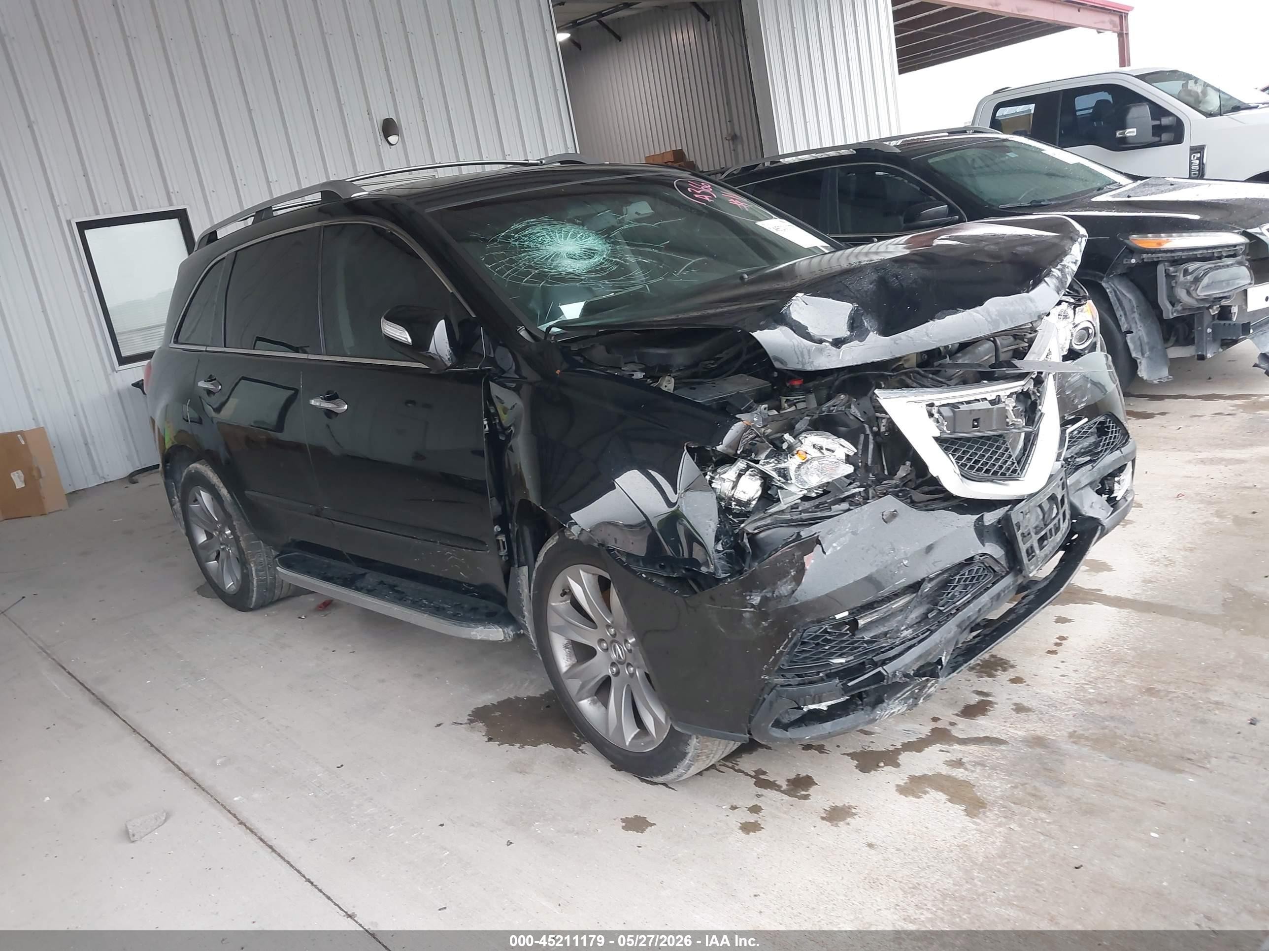 2013 Acura MDX Advance, VIN 2HNYD2H69DH511410 — Front end