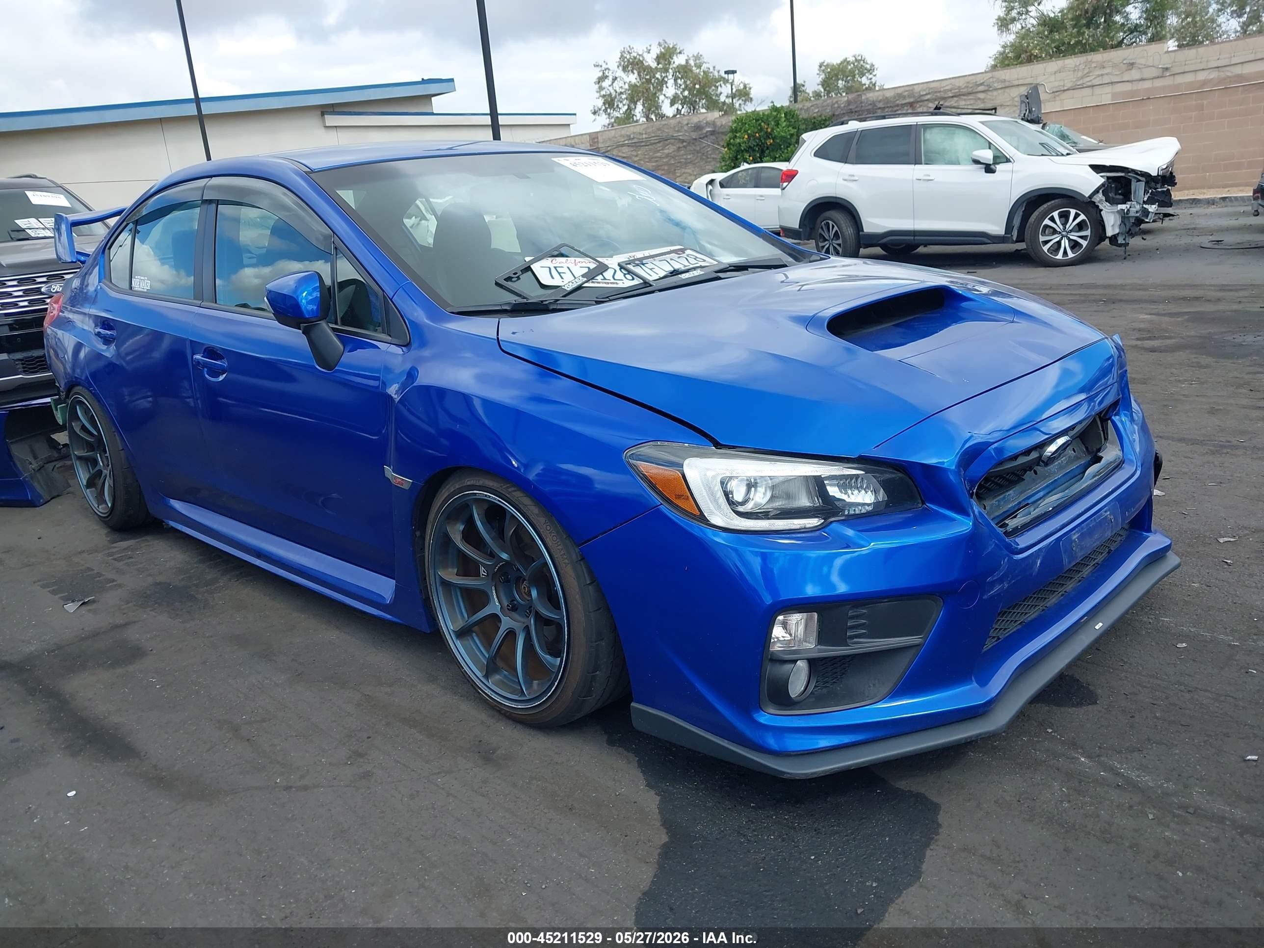 2015 Subaru WRX STI Launch, VIN JF1VA2W61F9803050 — All over