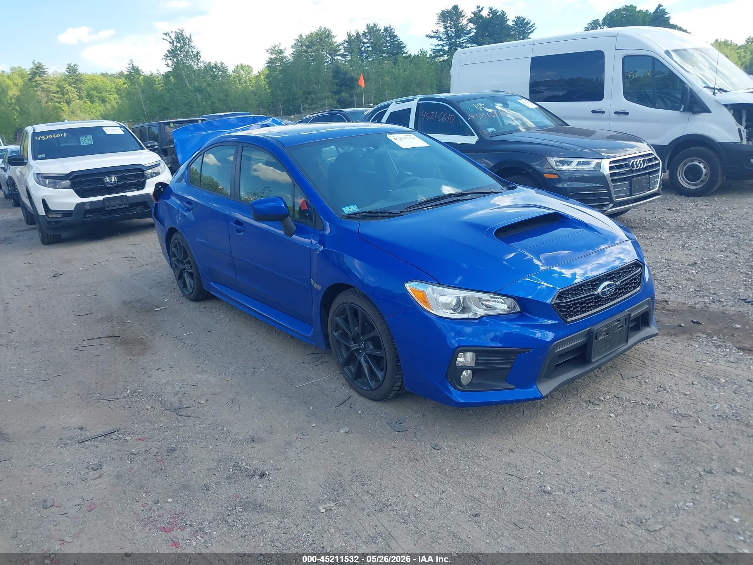 2021 Subaru WRX Premium, VIN JF1VA1C69M9808587 — Rear end