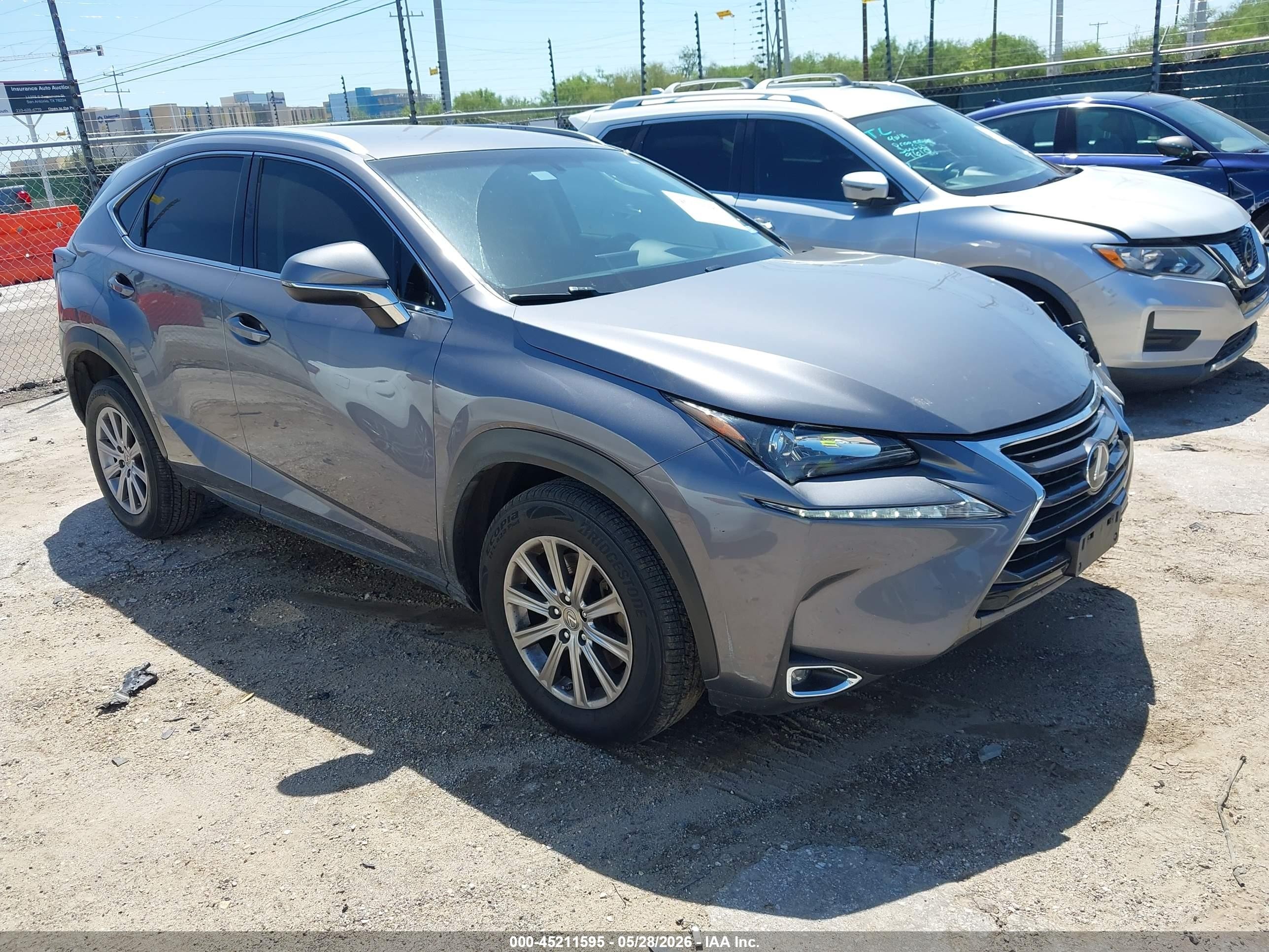 2016 Lexus NX F Sport, VIN JTJYARBZ8G2038250 — Side