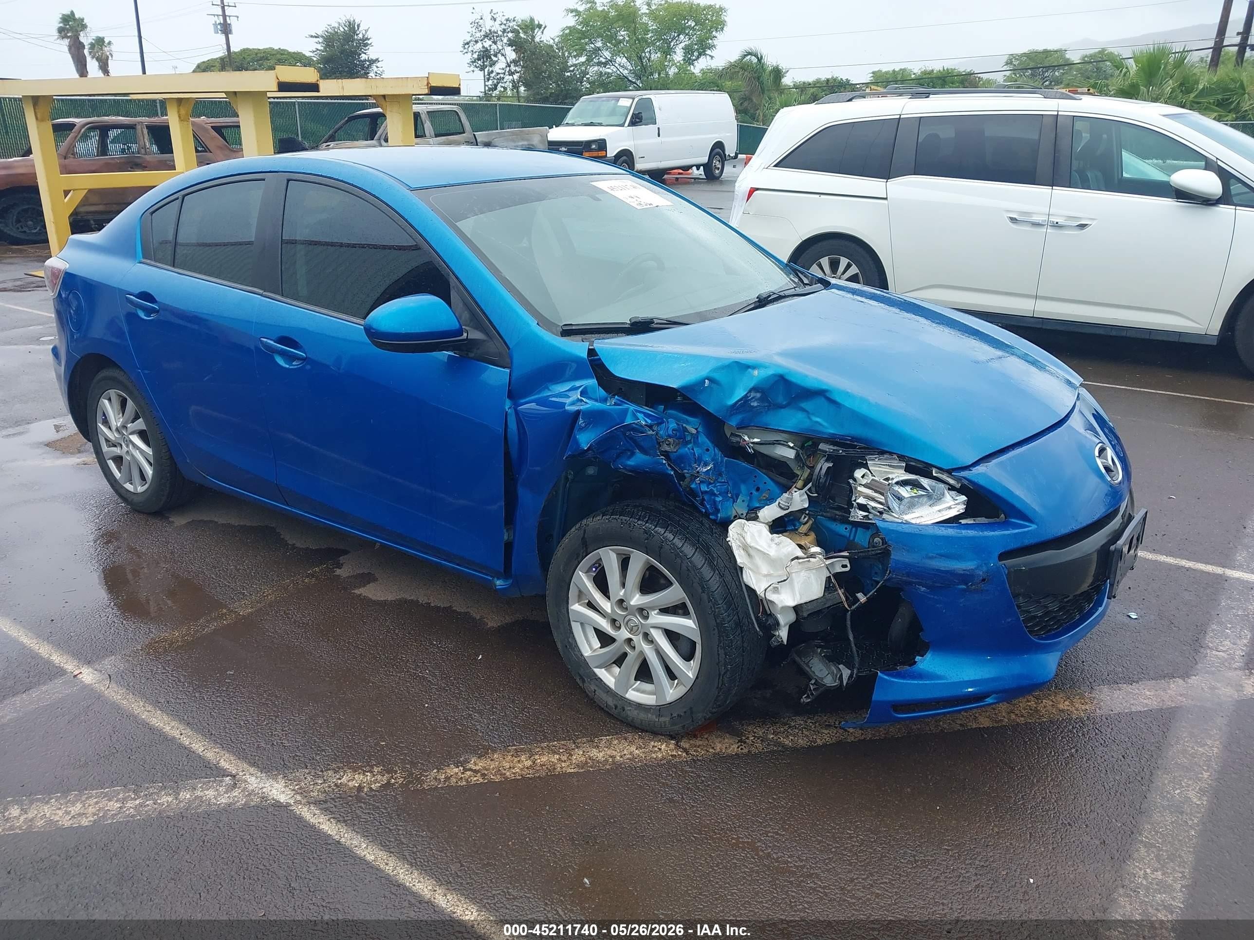 2012 Mazda 3 i Touring, VIN JM1BL1V8XC1608787 — По всему кузову