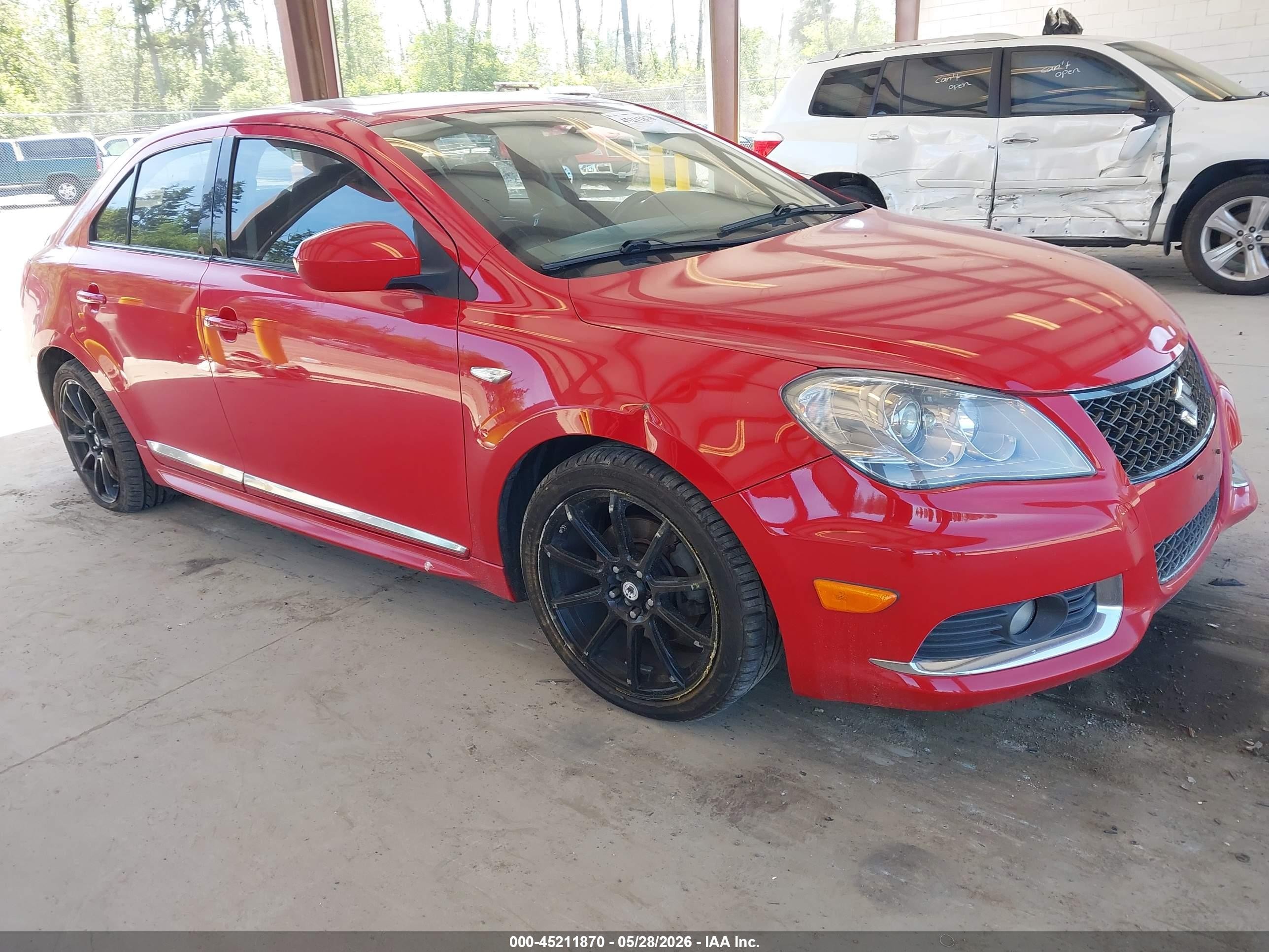 2011 Suzuki Kizashi GTS Sport, VIN JS2RF9A61B6110137 — Rear end
