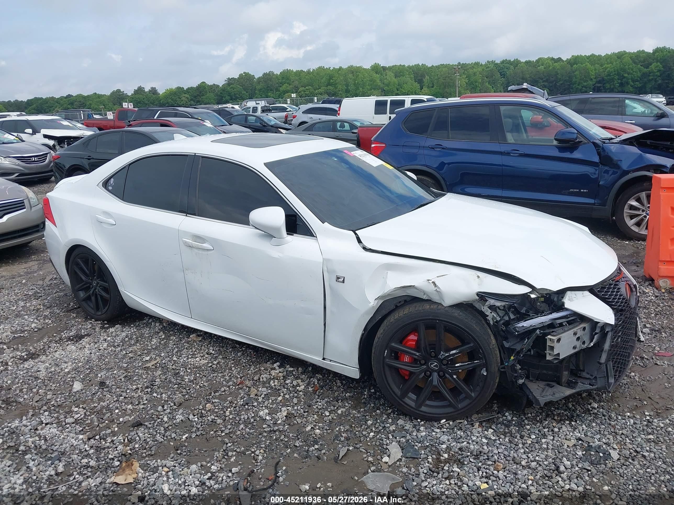 2020 Lexus IS 300 F Sport, VIN JTHGA1D28L5107834 — Front end