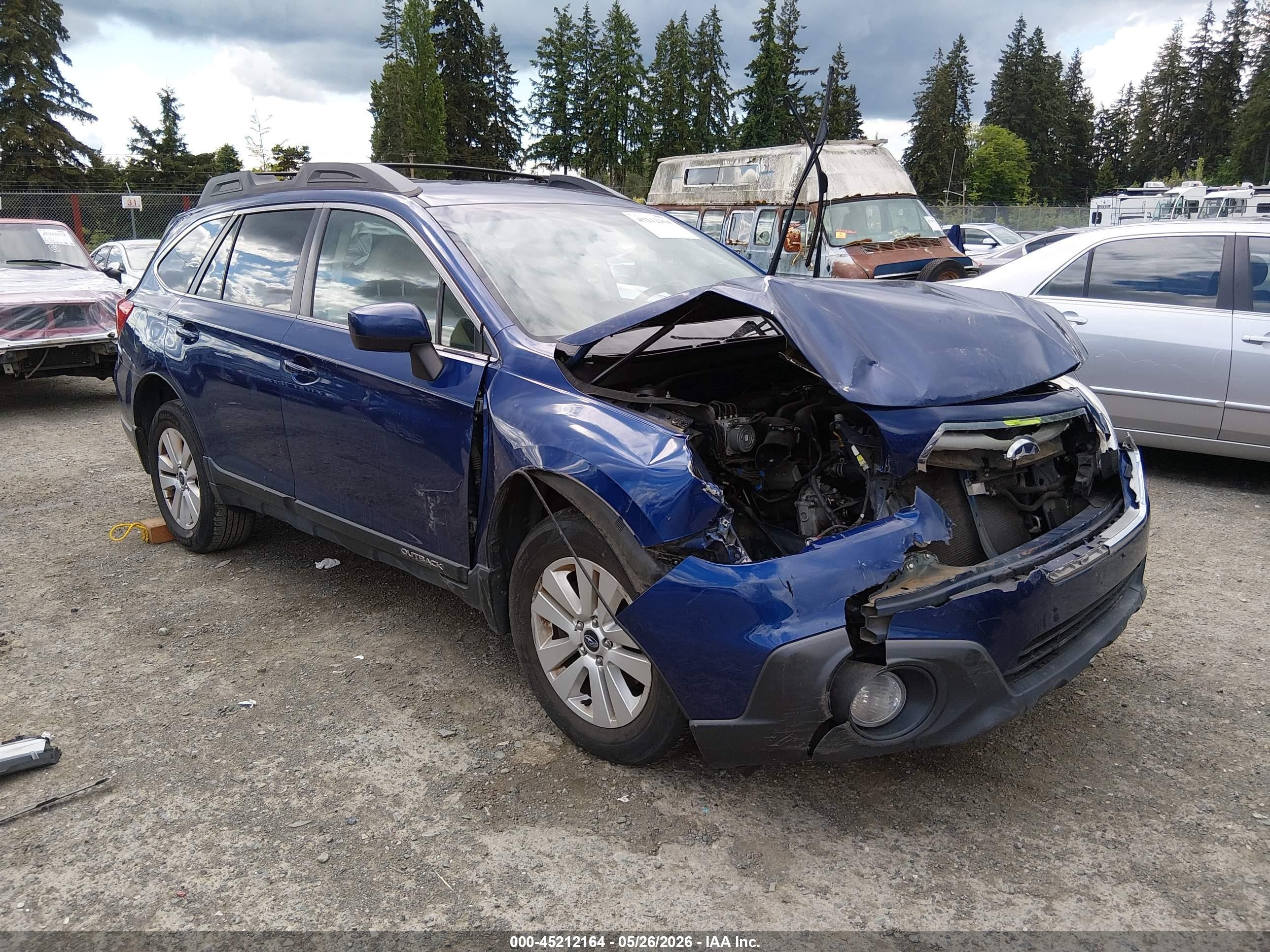 2016 Subaru Outback Premium, VIN 4S4BSACC3G3205458 — Normal wear