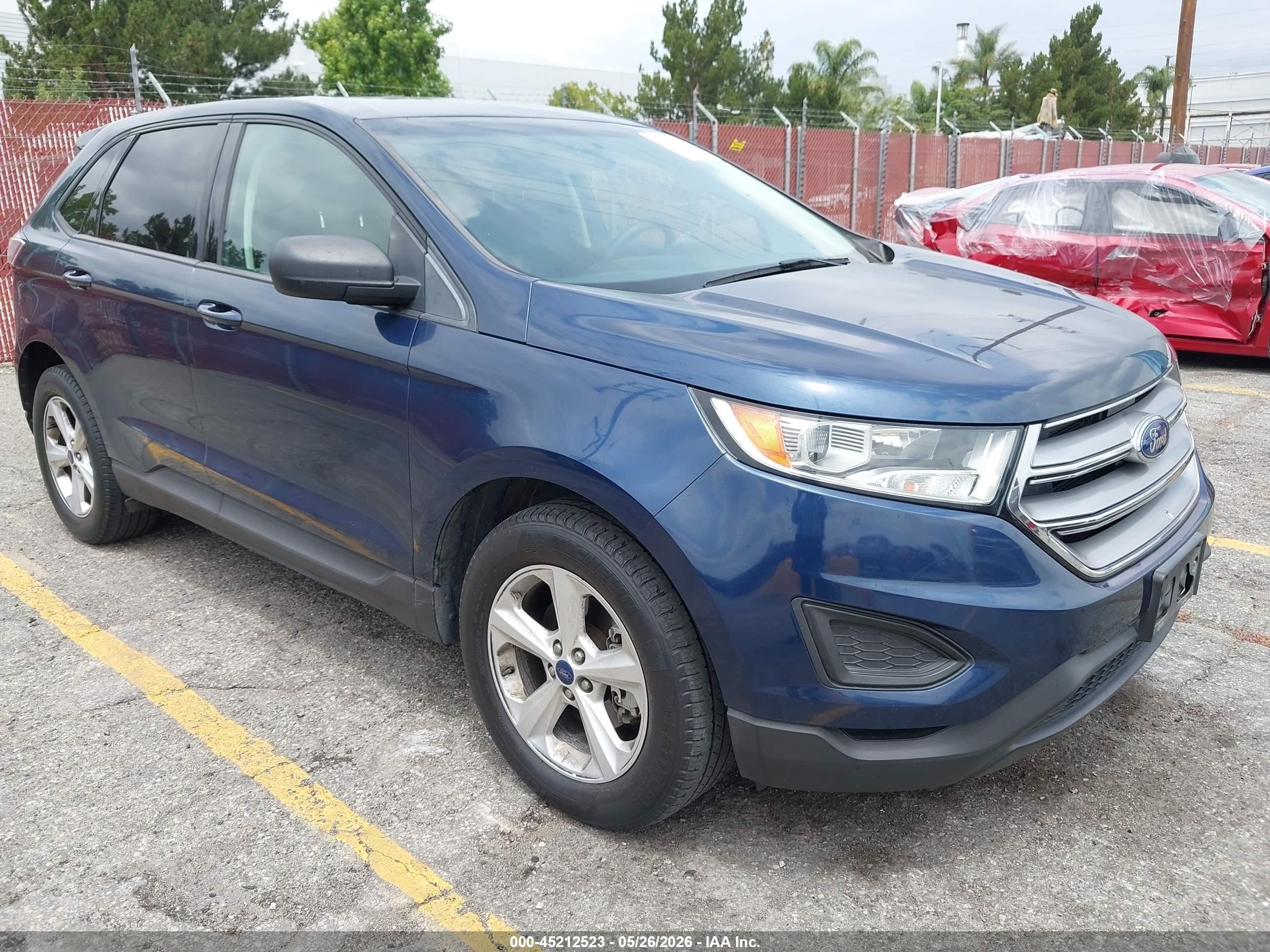 2017 Ford Edge SE, VIN 2FMPK3G9XHBC45313 — Normal wear