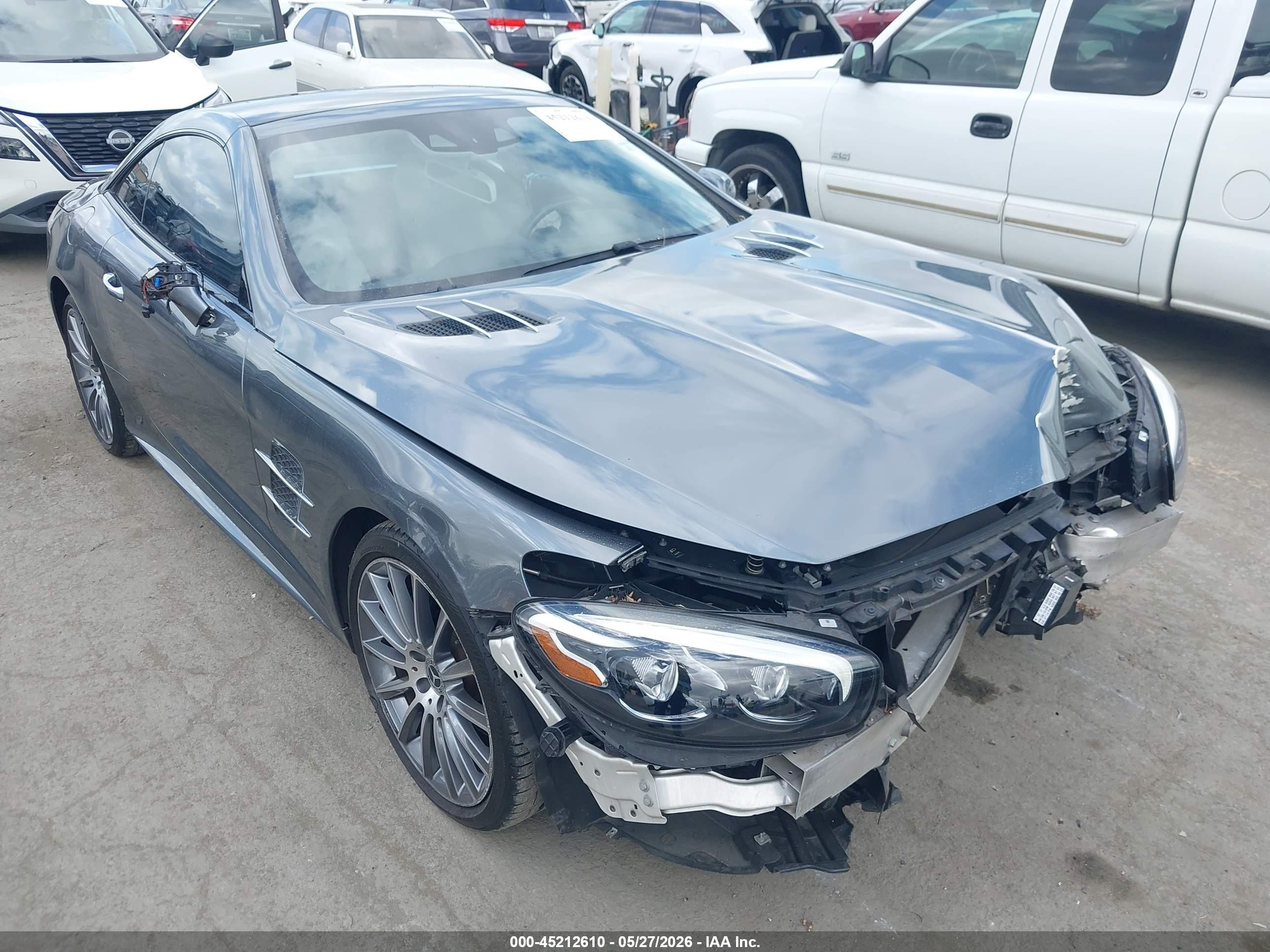 2020 Mercedes-Benz SL 450, VIN WDDJK6GA7LF059604 — Front end