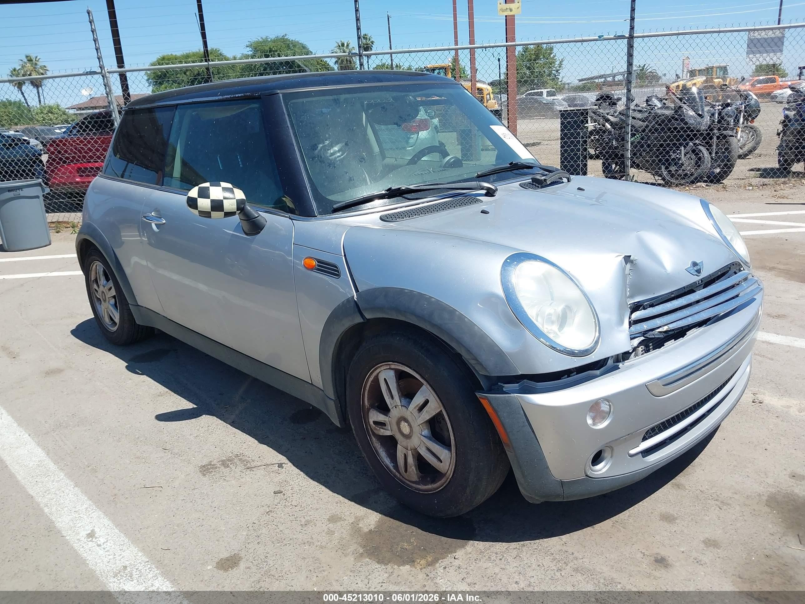 2006 MINI Hardtop, VIN WMWRC33576TK94217 — Обычный износ