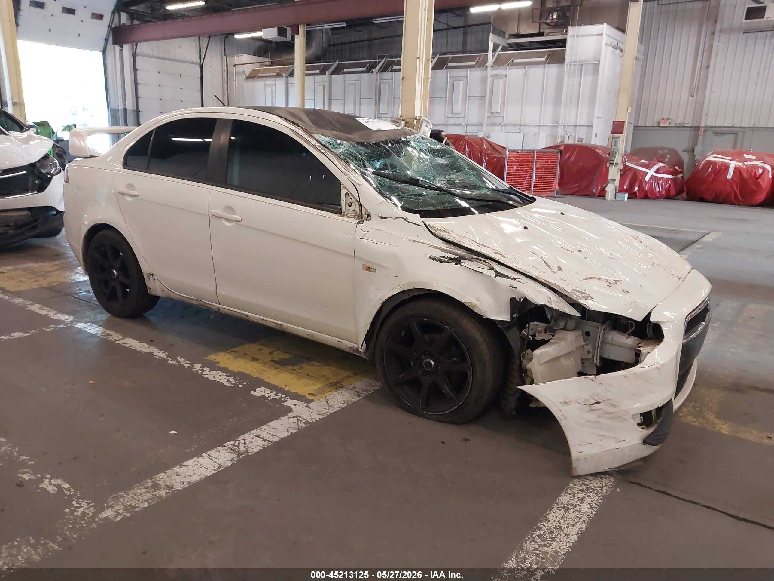 2013 Mitsubishi Lancer ES, VIN JA32U2FU5DU001094 — Front end