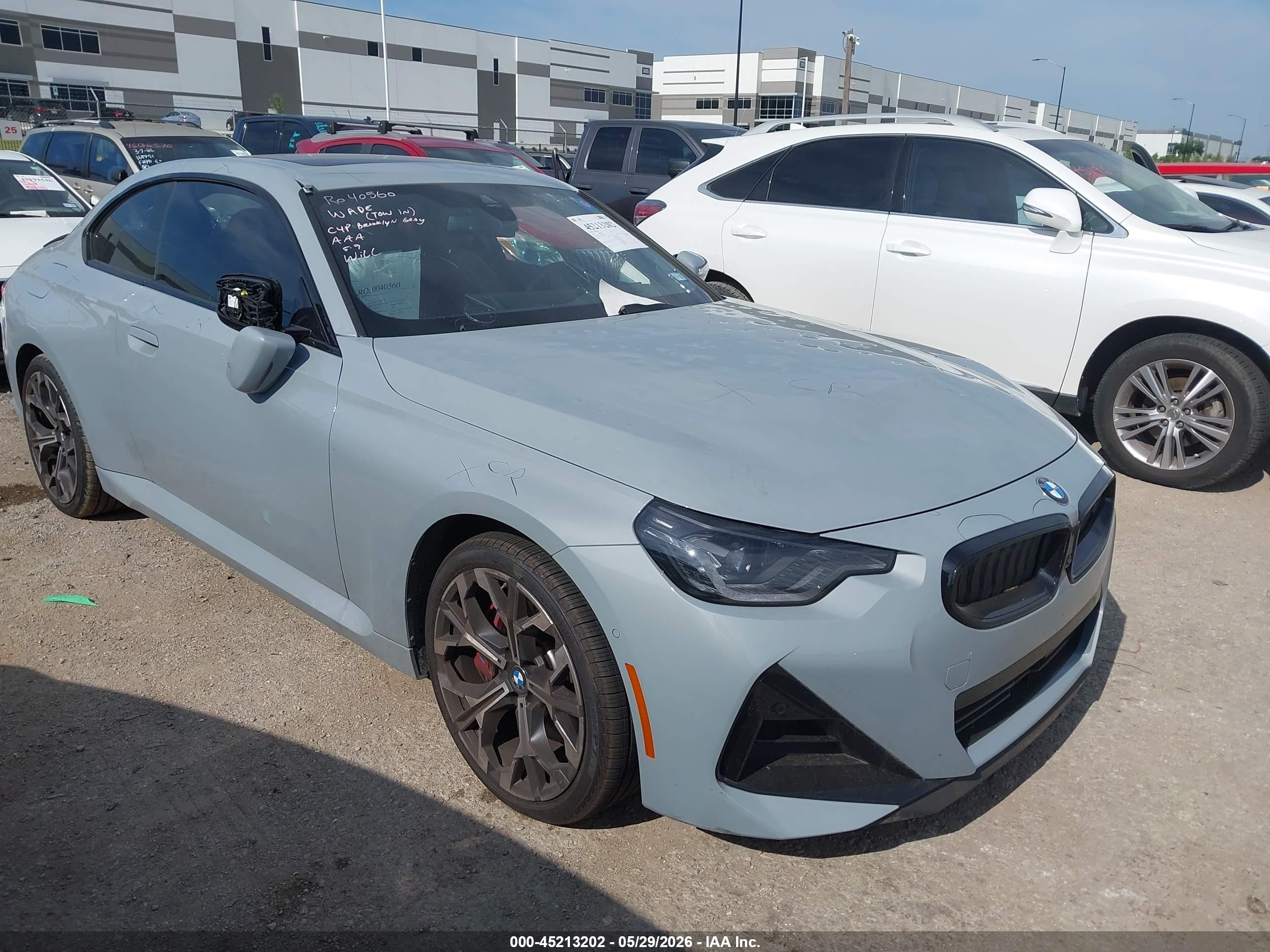2025 BMW 2 Series 230i xDrive, VIN 3MW33CM06S8F80795 — Hail