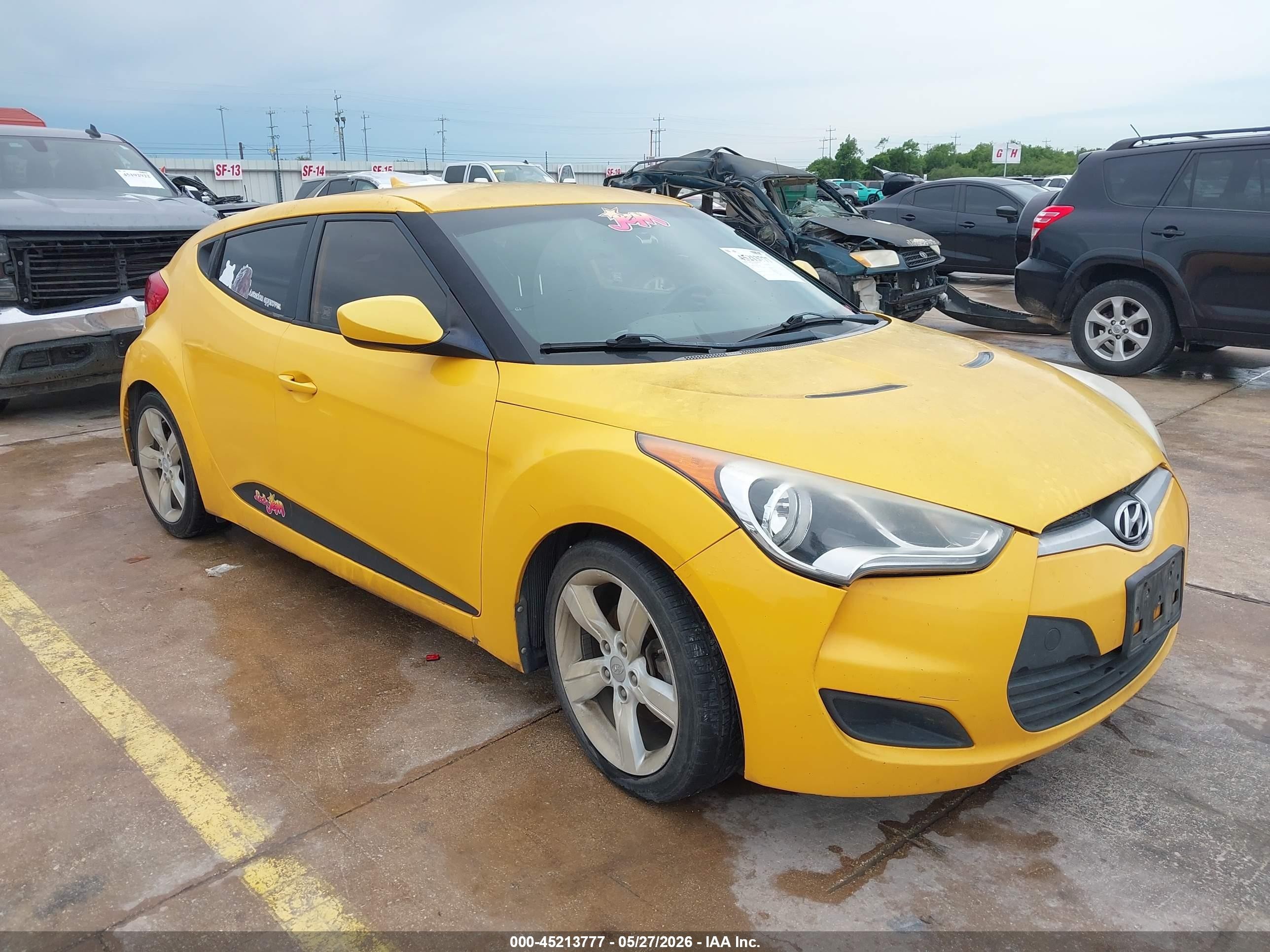 2013 Hyundai Veloster RE:MIX, VIN KMHTC6AD5DU163648 — Mechanical