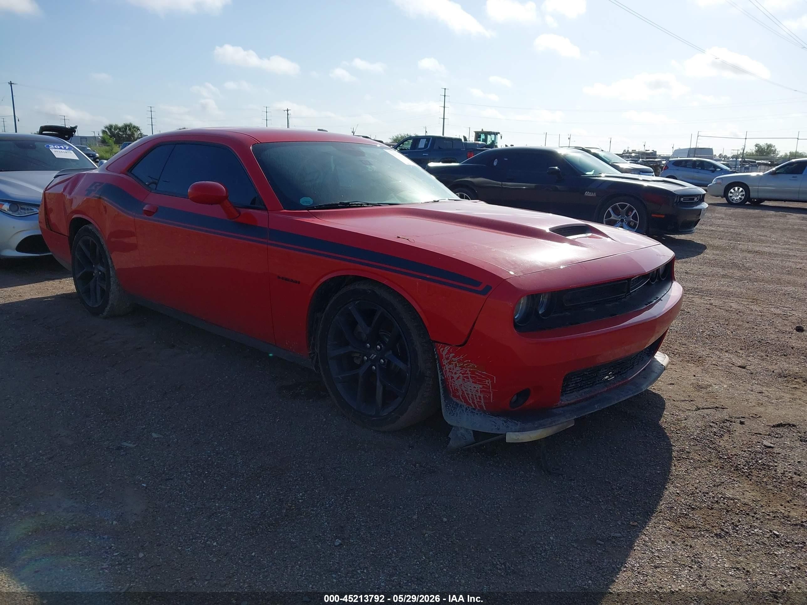 2021 Dodge Challenger R/T, VIN 2C3CDZBT9MH623684 — Rear end