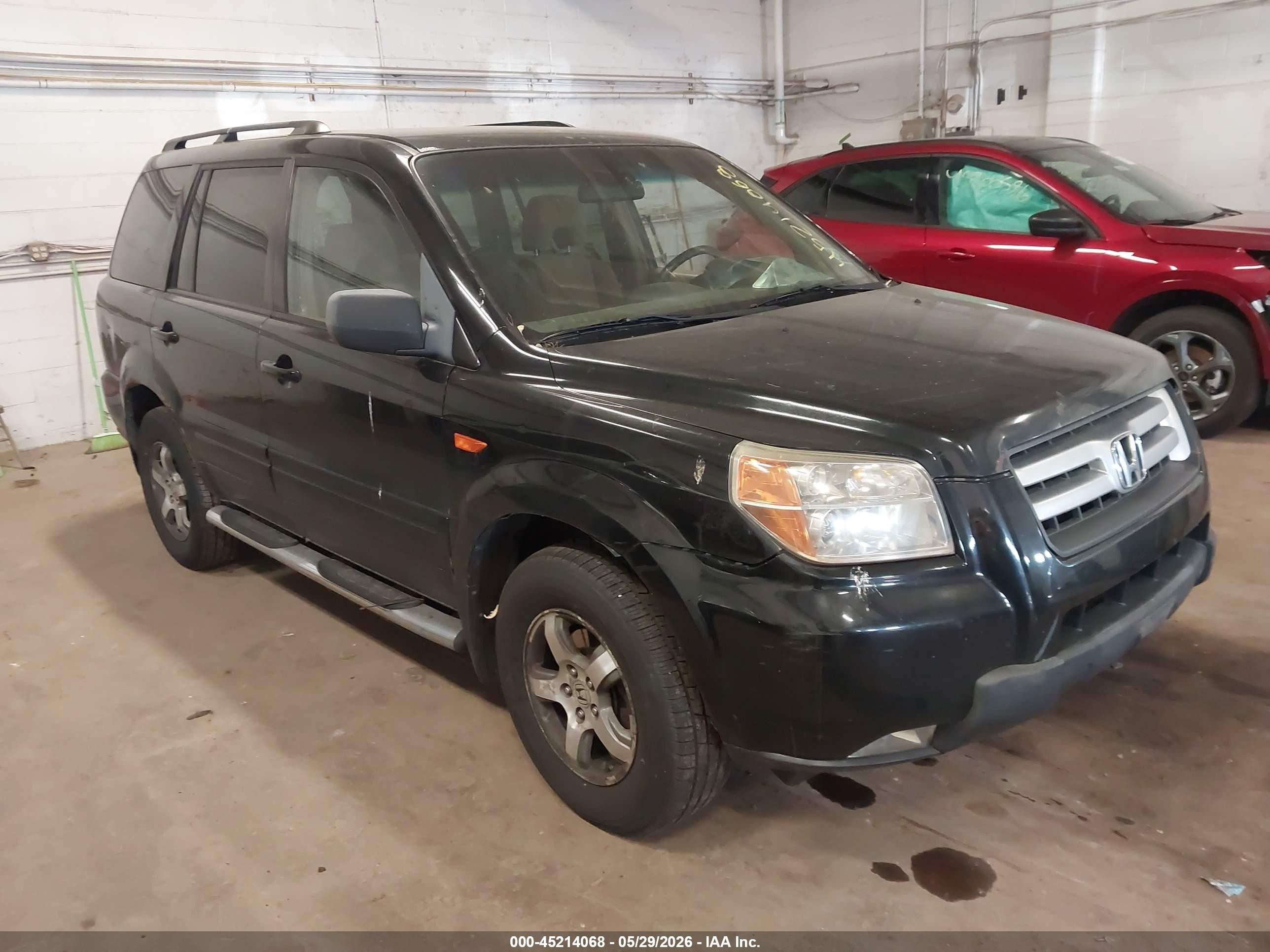 2008 Honda Pilot EX, VIN 5FNYF18478B046968 — Обычный износ