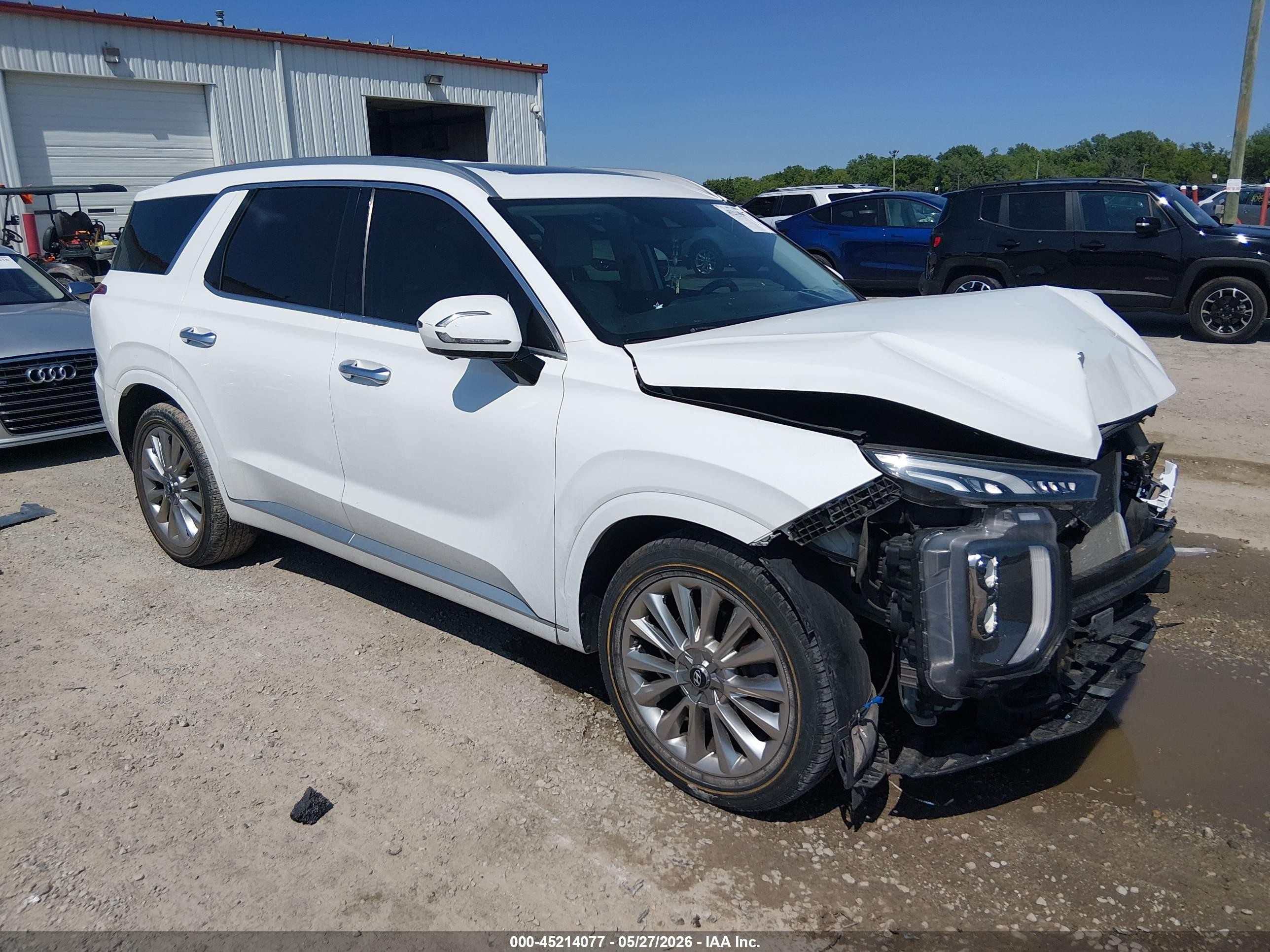 2020 Hyundai Palisade Limited, VIN KM8R5DHE2LU096108 — Front end