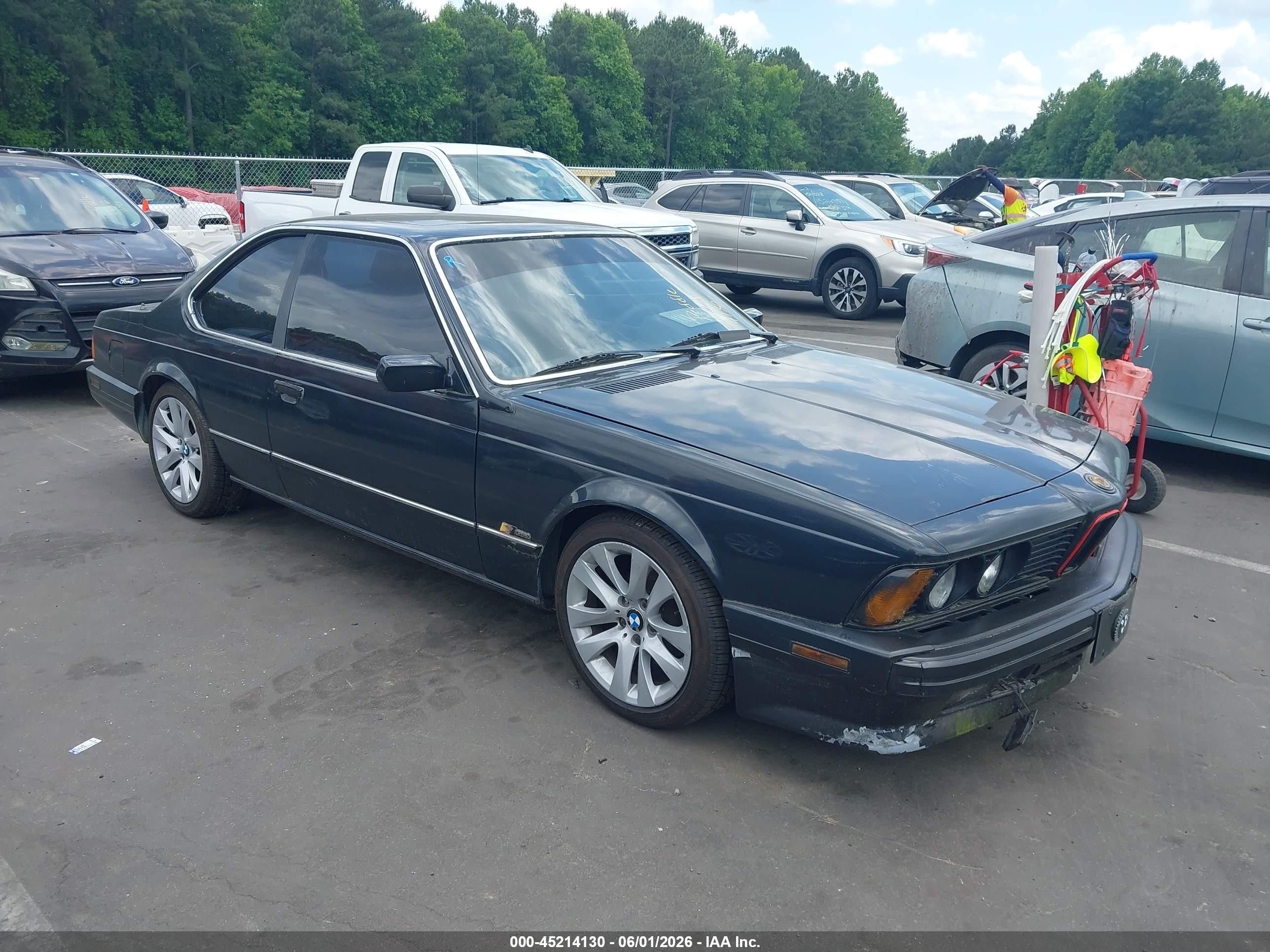 1989 BMW 6 Series, VIN WBAEC8414K3268918 — Normal wear