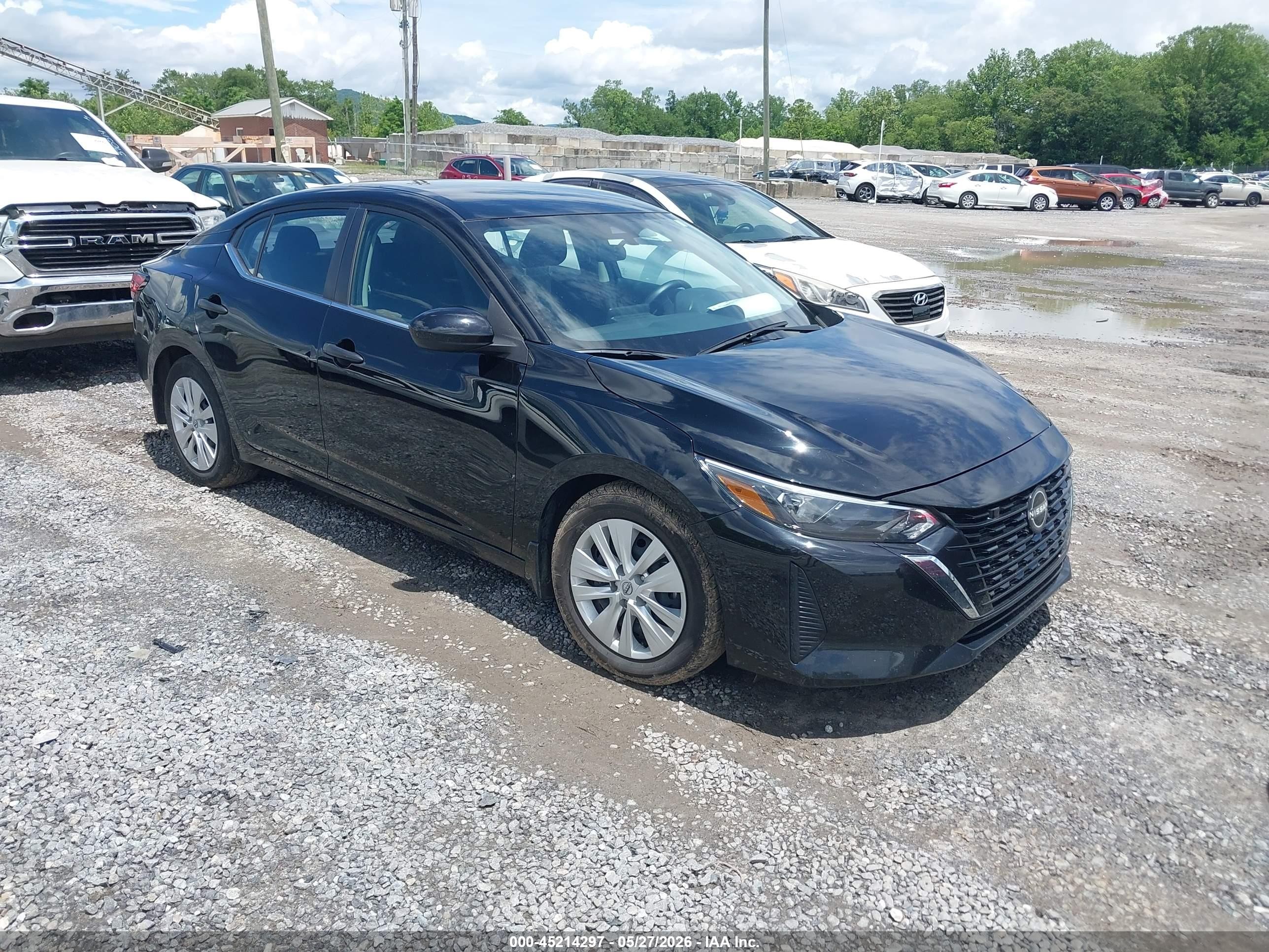 2025 Nissan Sentra S, VIN 3N1AB8BV9SY218536 — Side
