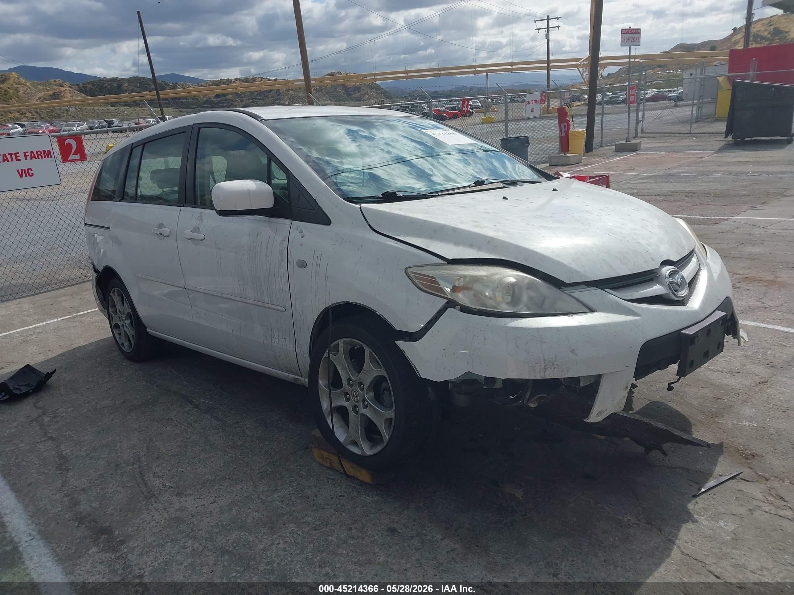 2009 Mazda 5 Sport, VIN JM1CR29L190345658 — All over