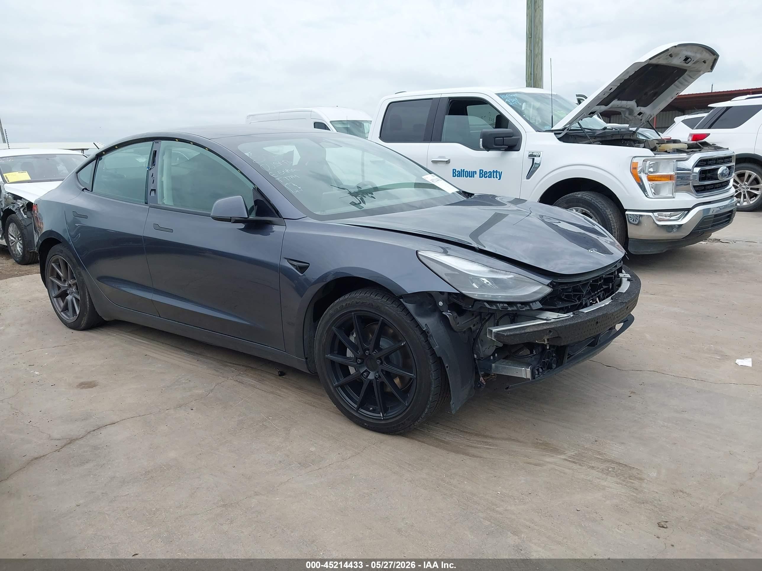 2023 Tesla Model 3, VIN 5YJ3E1EA6PF713017 — Repossession