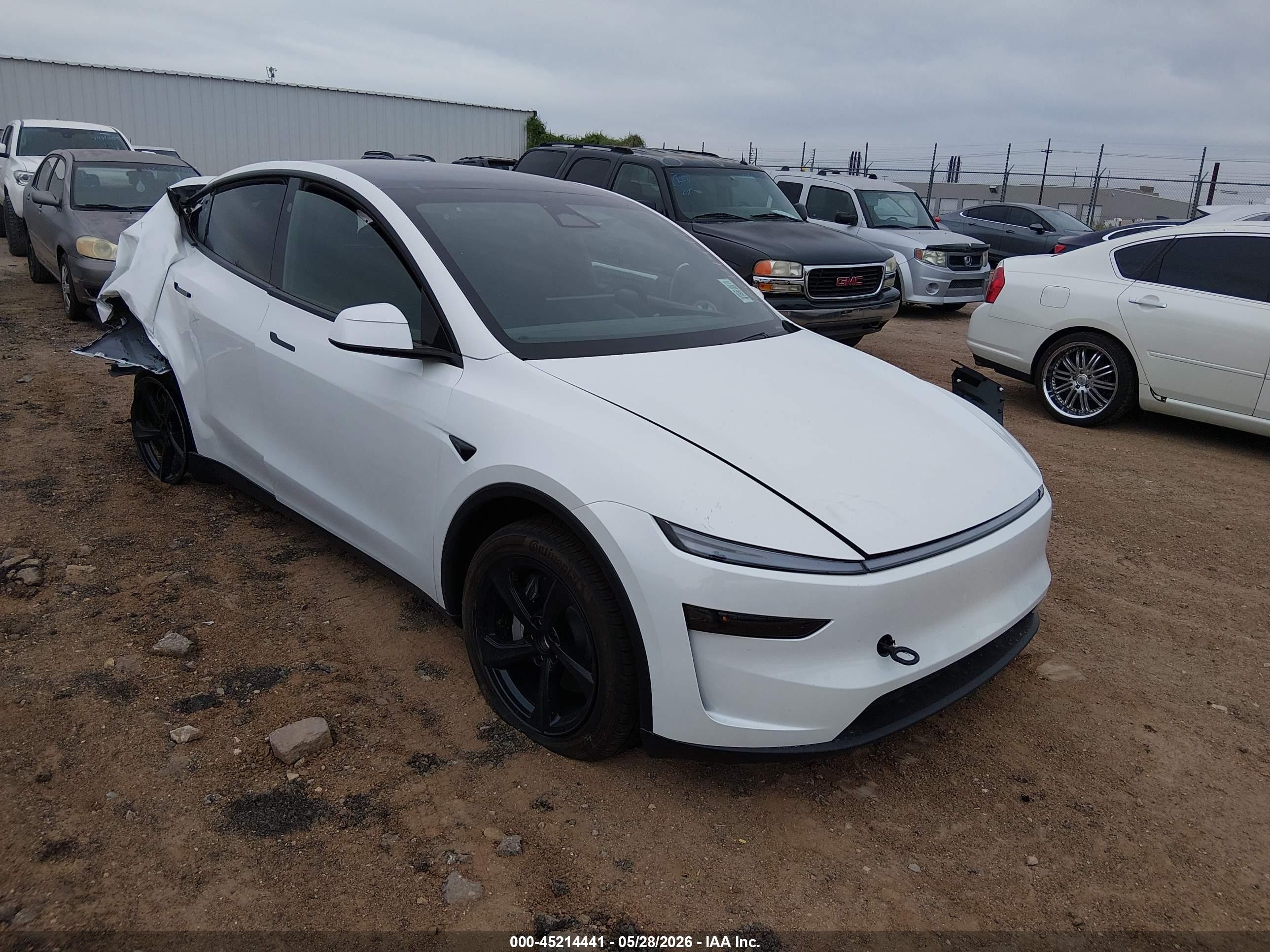 2026 Tesla Model Y Long Range Launch Series, VIN 7SAYGDEE5TF586746 — Rear end