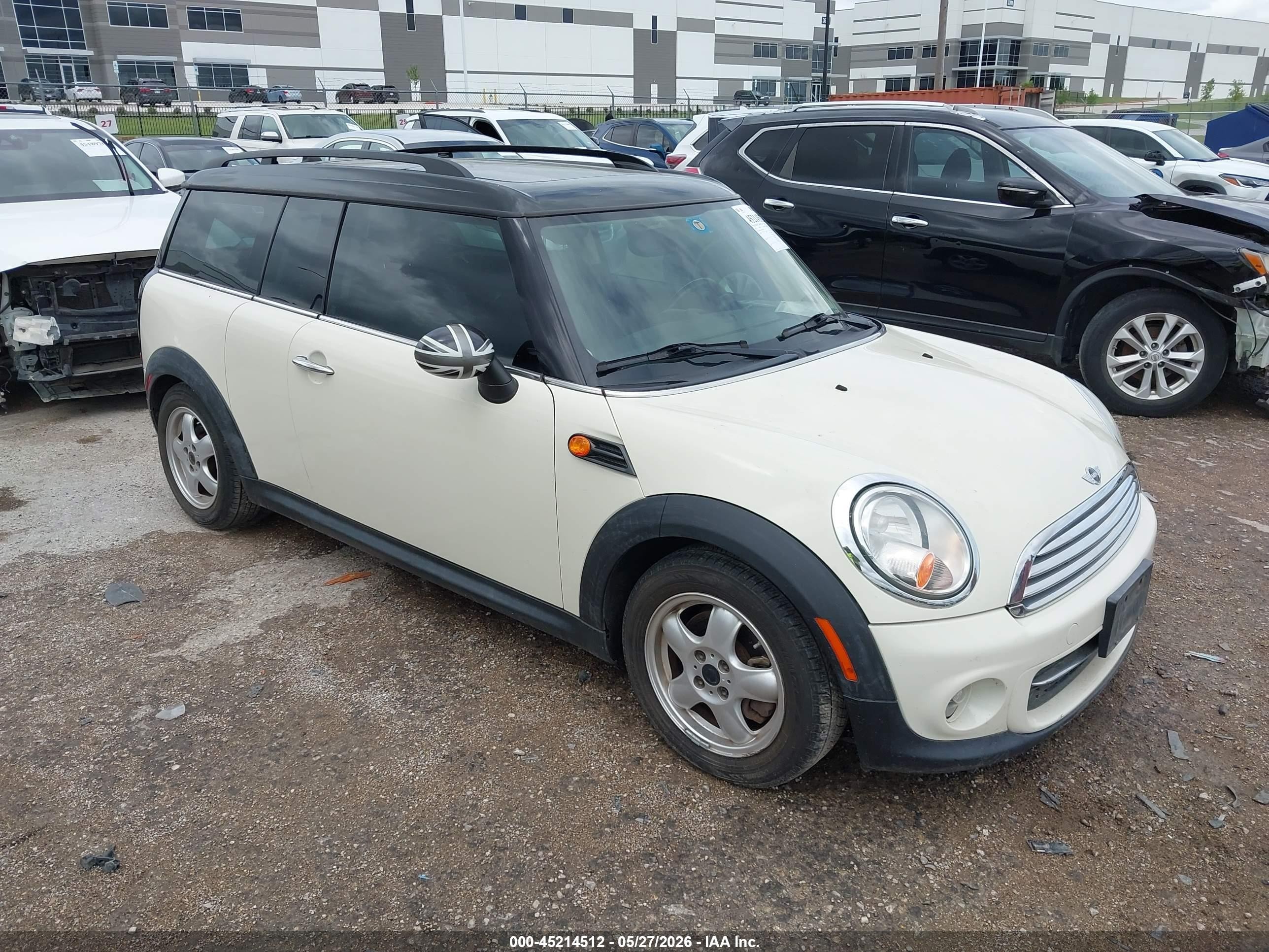 2011 MINI Clubman, VIN WMWZF3C58BT188456 — Hail