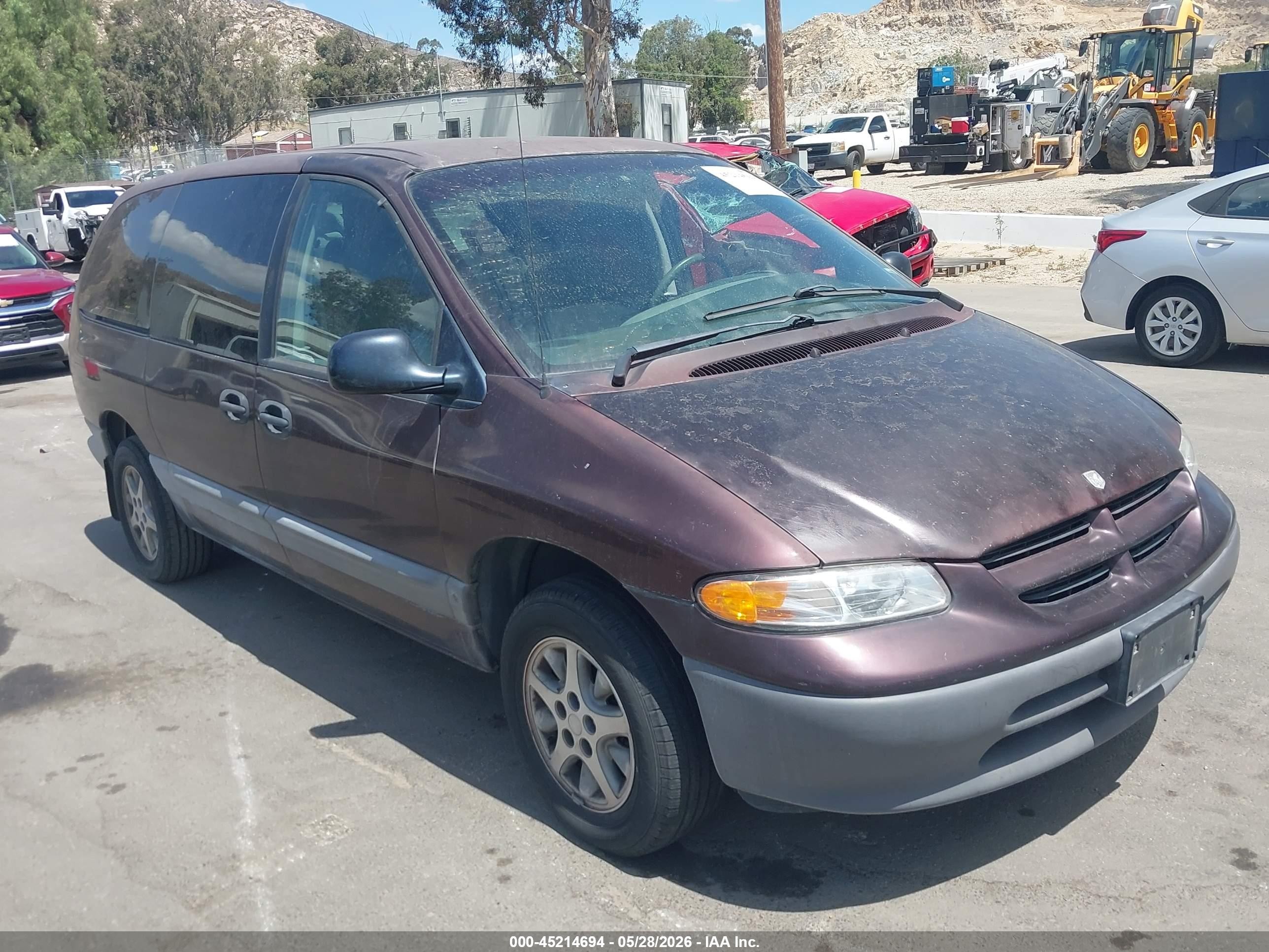1997 Dodge Caravan SE, VIN 1B4GP44R2VB354380 — Обычный износ