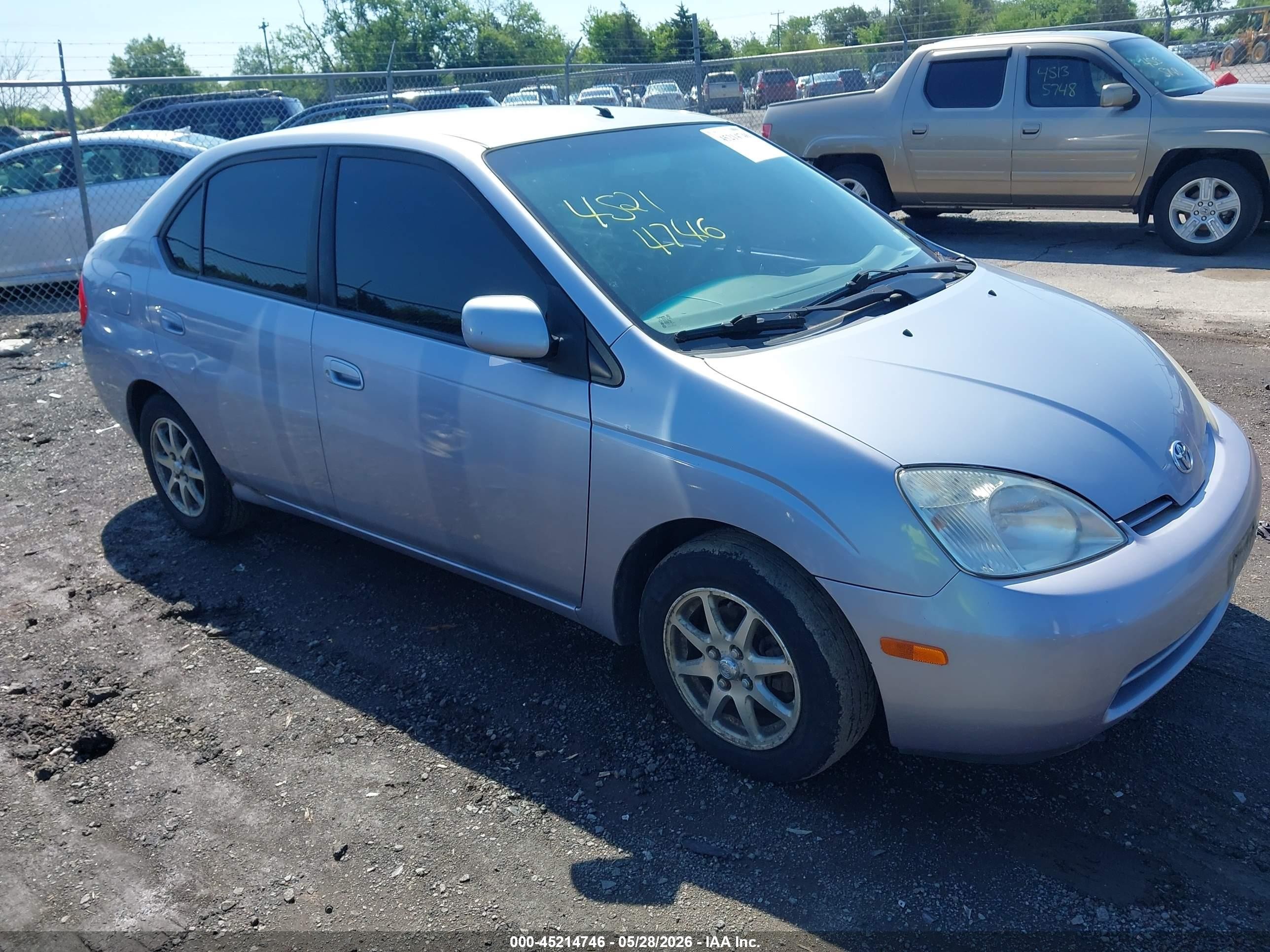 2002 Toyota Prius, VIN JT2BK12U820061360 — Normal wear