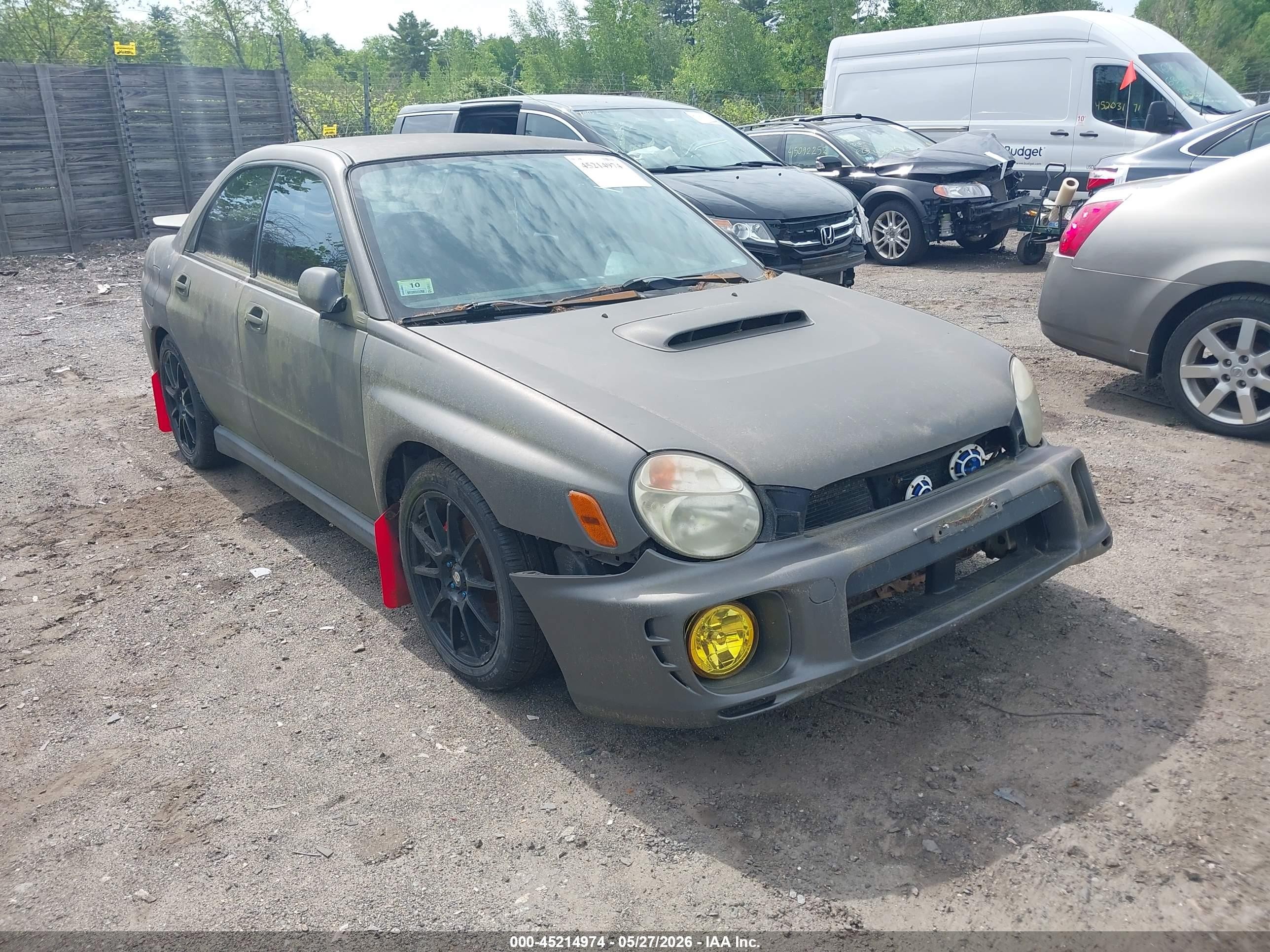 2002 Subaru Impreza WRX, VIN JF1GD296X2G529168 — Обычный износ