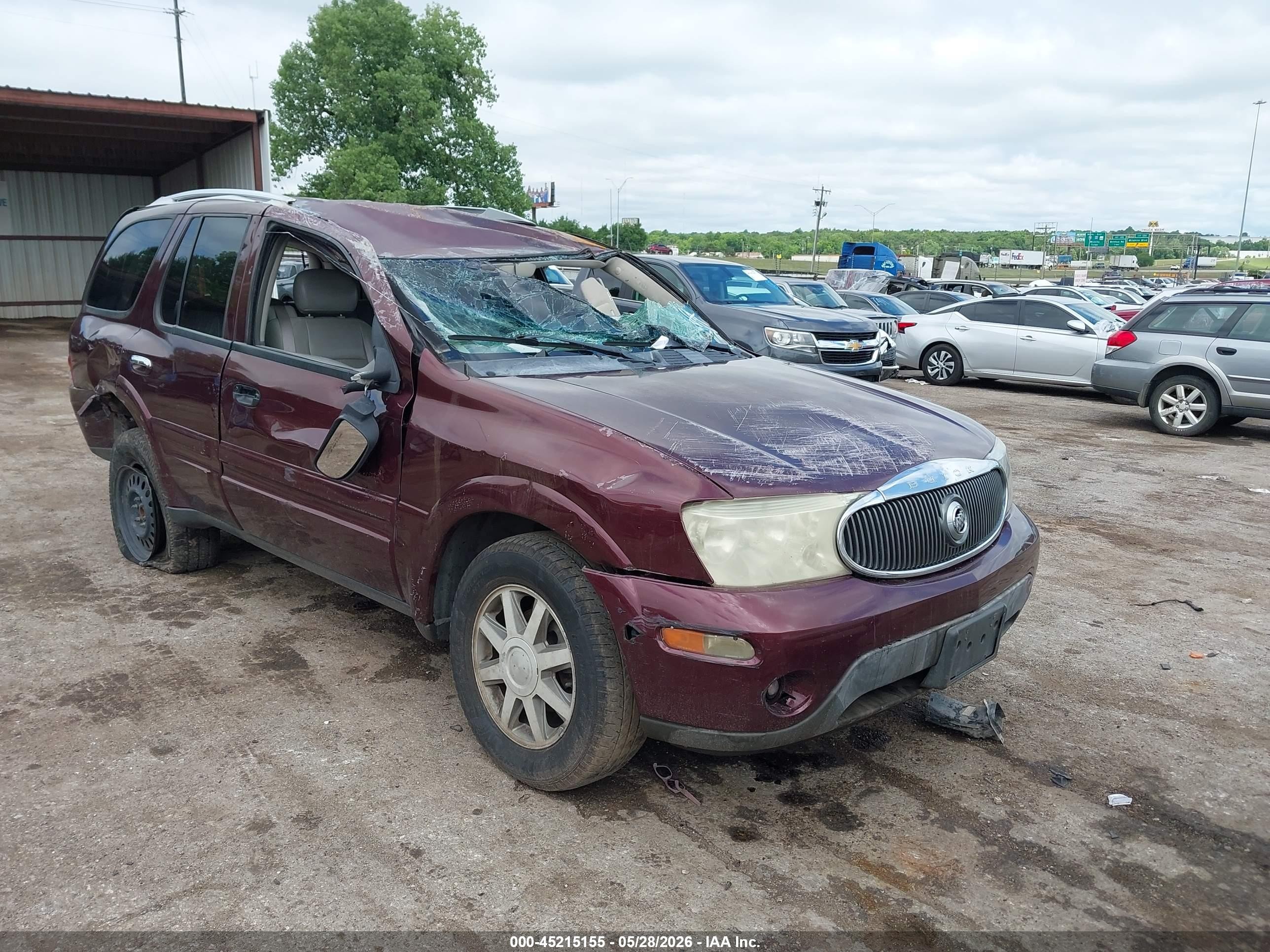 2006 Buick Rainier CXL, VIN 5GADT13SX62325684 — Rollover