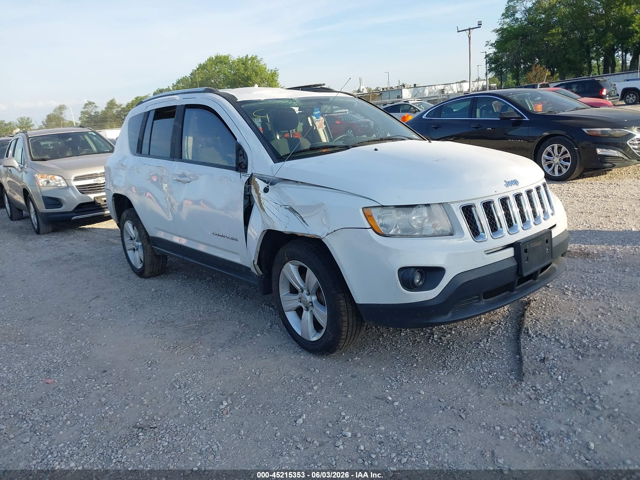 2012 Jeep Compass Sport, VIN 1C4NJDBBXCD630582 — All over
