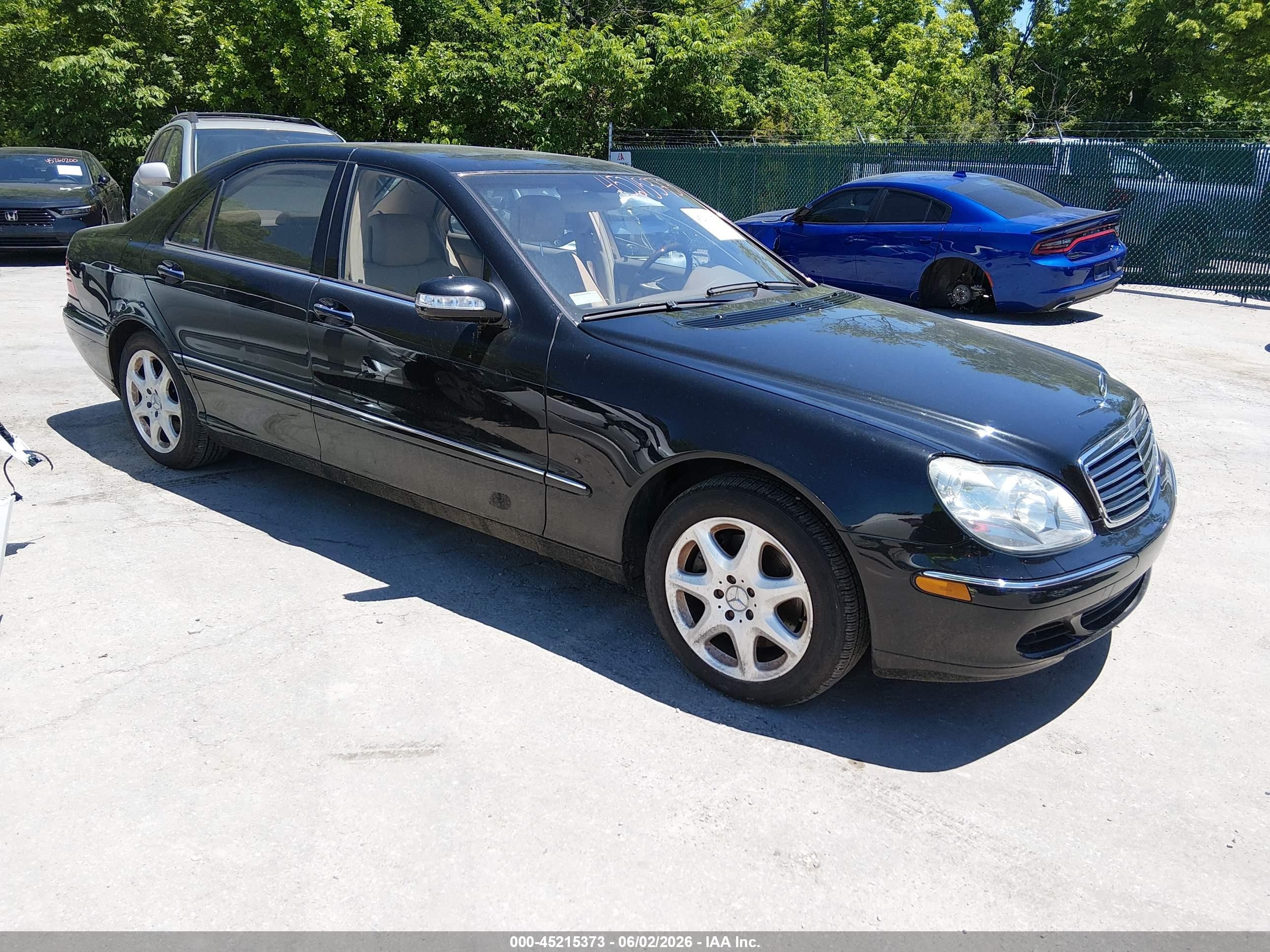 2003 Mercedes-Benz S 500, VIN WDBNG84J63A349759 — Normal wear