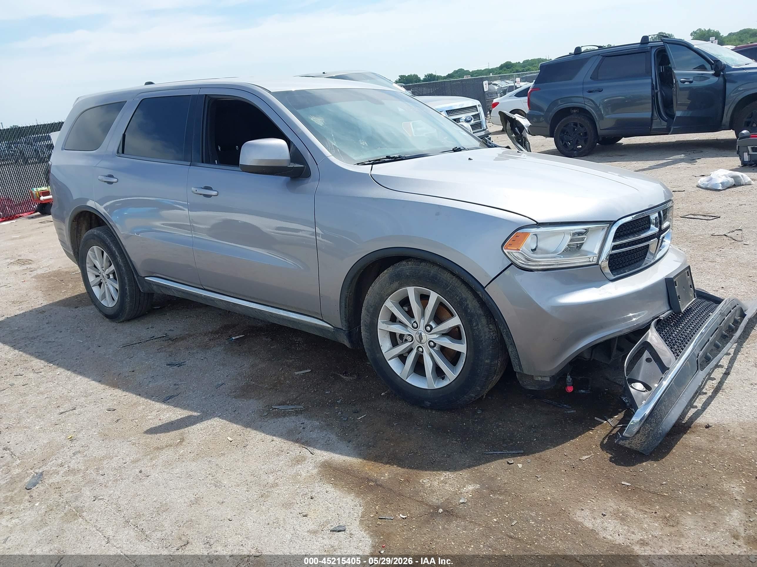 2020 Dodge Durango SXT, VIN 1C4RDHAG8LC325004 — Front end