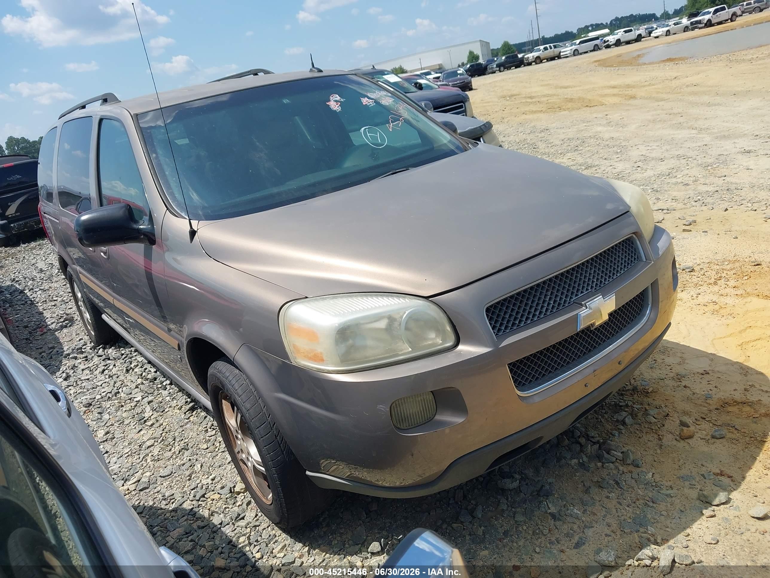2006 Chevrolet Uplander 2LT, VIN 1GNDV33L26D127495 — Normal wear