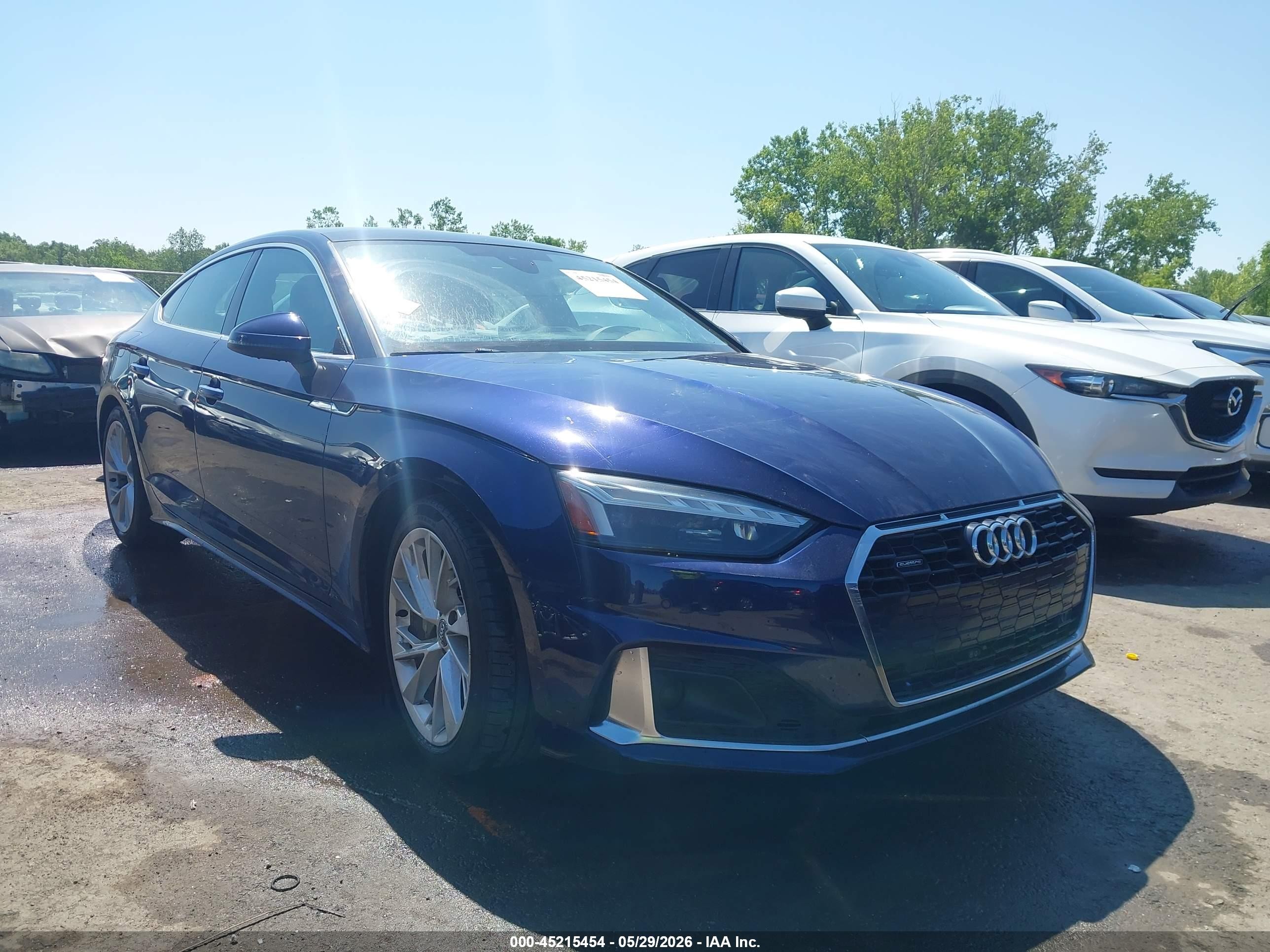 2020 Audi A5 Sportback Premium Plus, VIN WAUCNCF50LA010896 — Hail