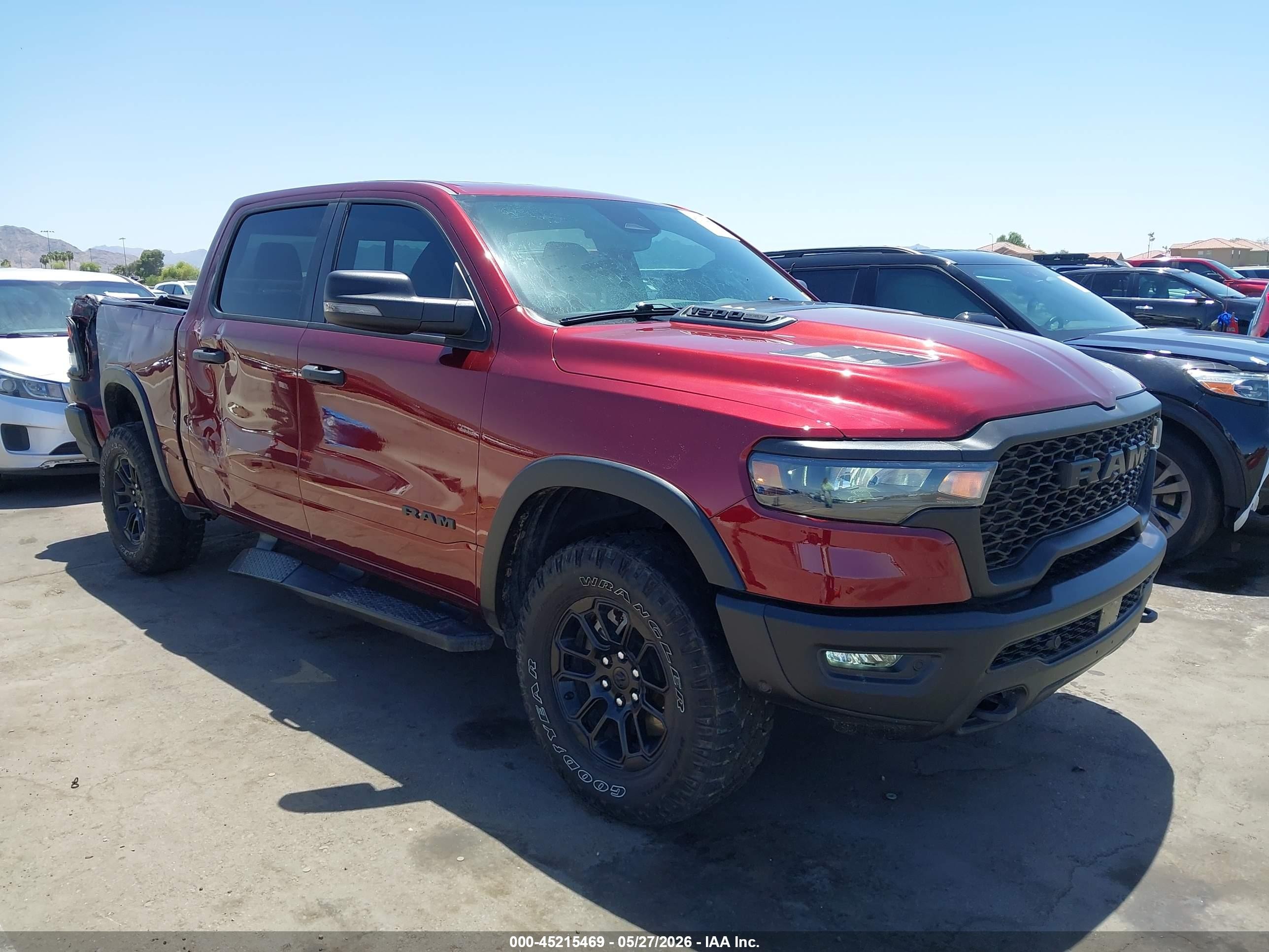2025 Ram 1500 Rebel, VIN 1C6SRFLP2SN524581 — Зад