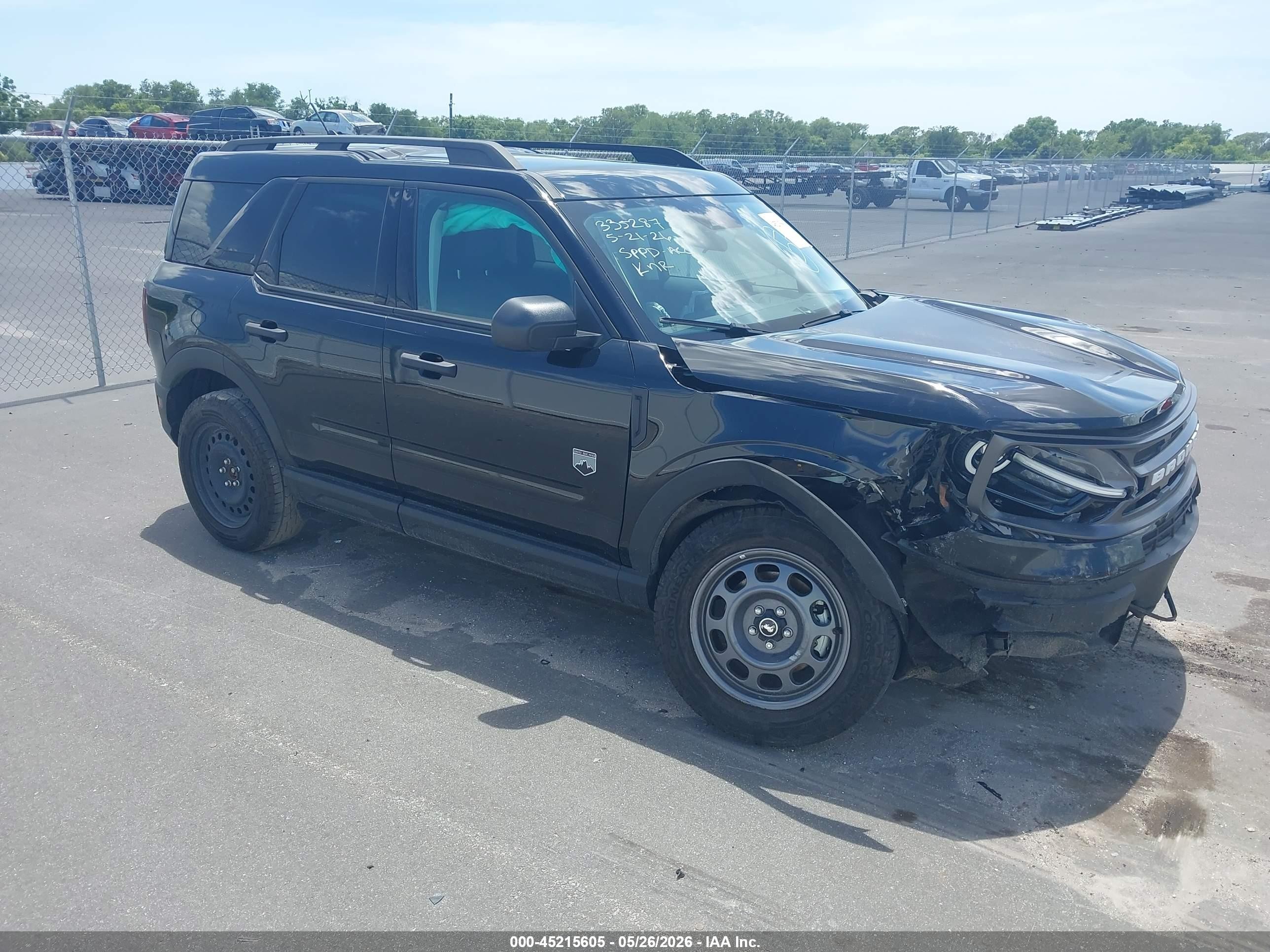 2023 Ford Bronco Sport Big Bend, VIN 3FMCR9B63PRE23654 — Front end