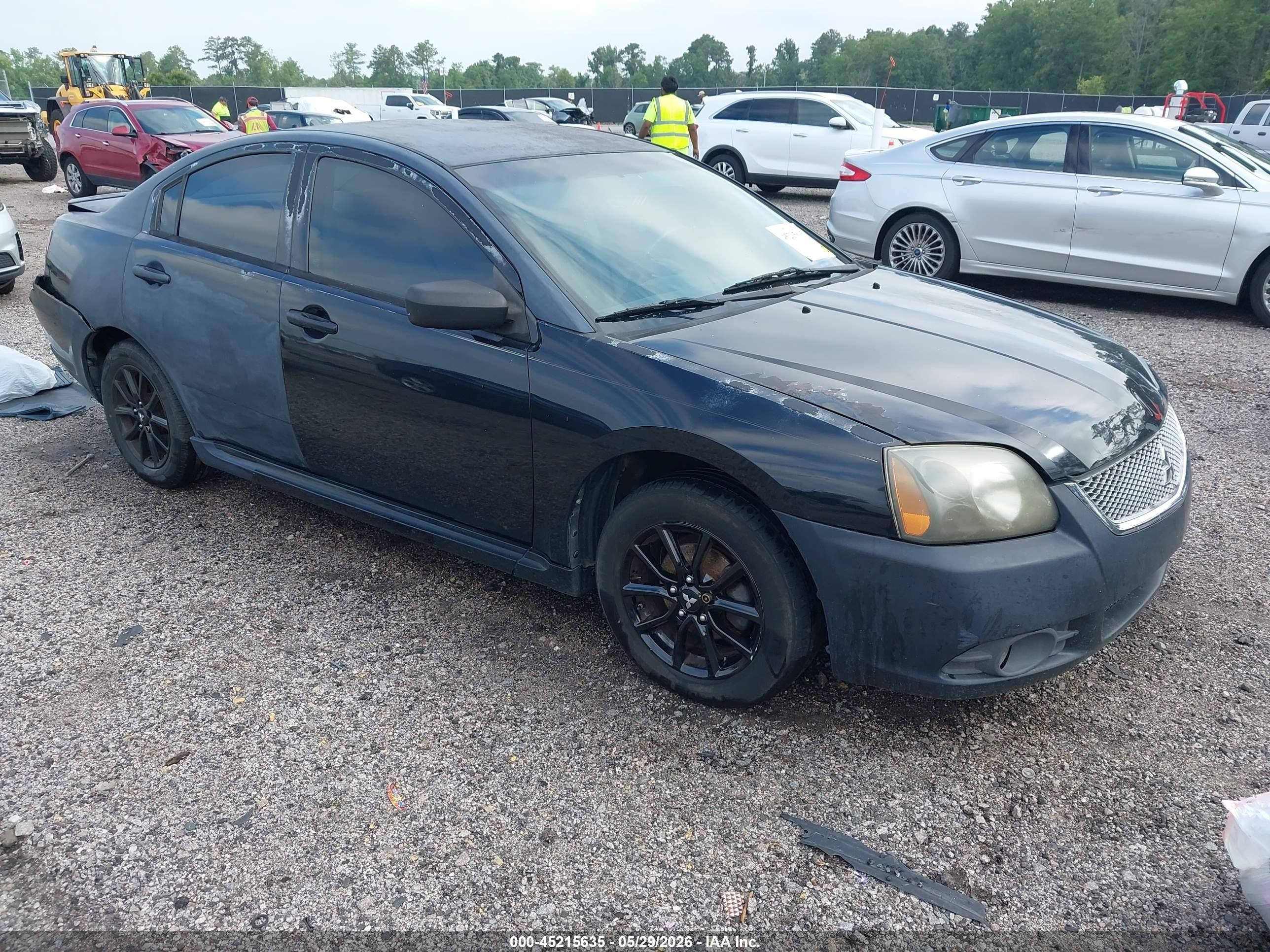 2010 Mitsubishi Galant ES, VIN 4A32B3FF7AE010803 — Rear end