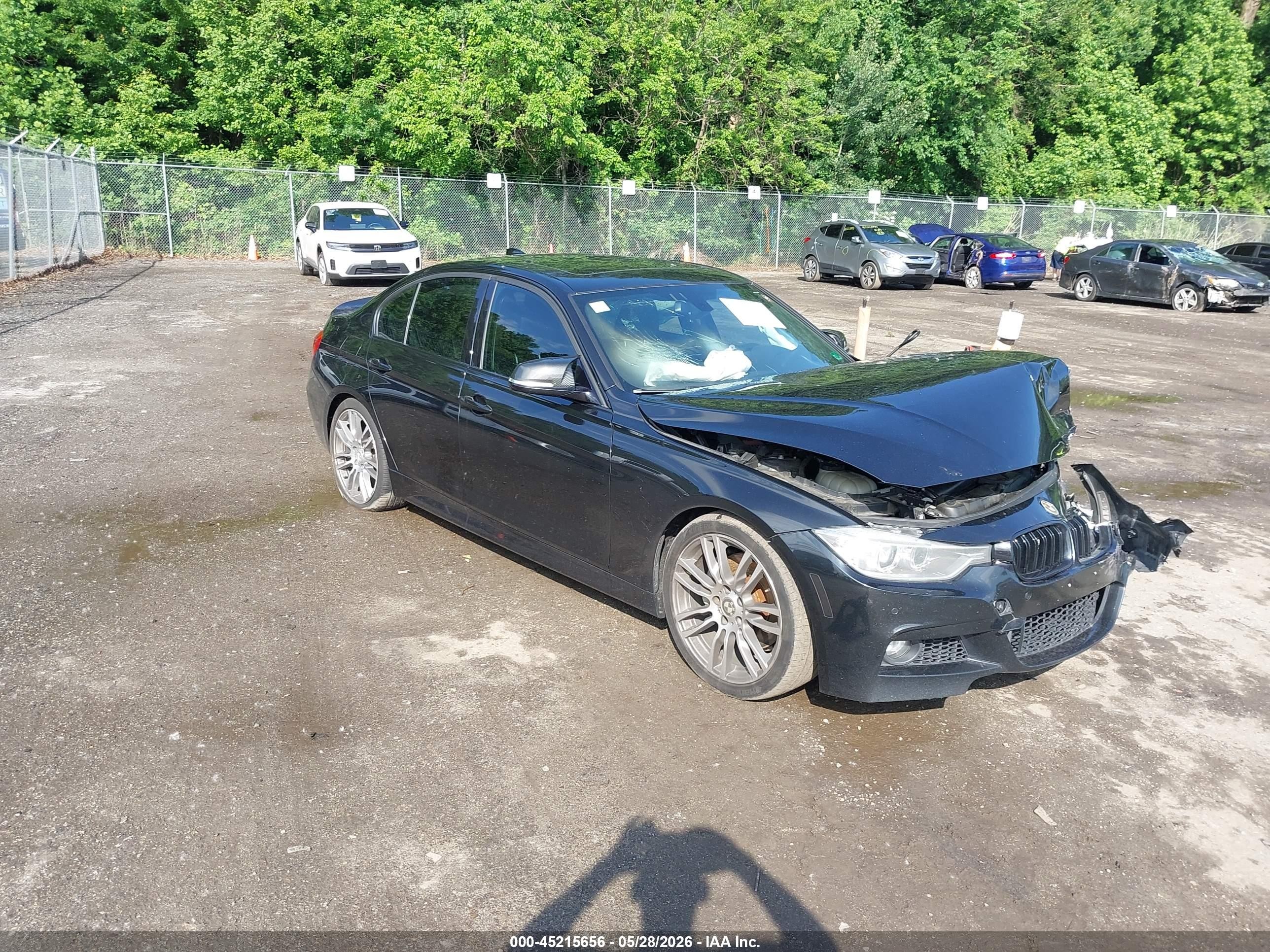 2015 BMW 3 Series 335i xDrive, VIN WBA3B9C52FF589252 — Front end