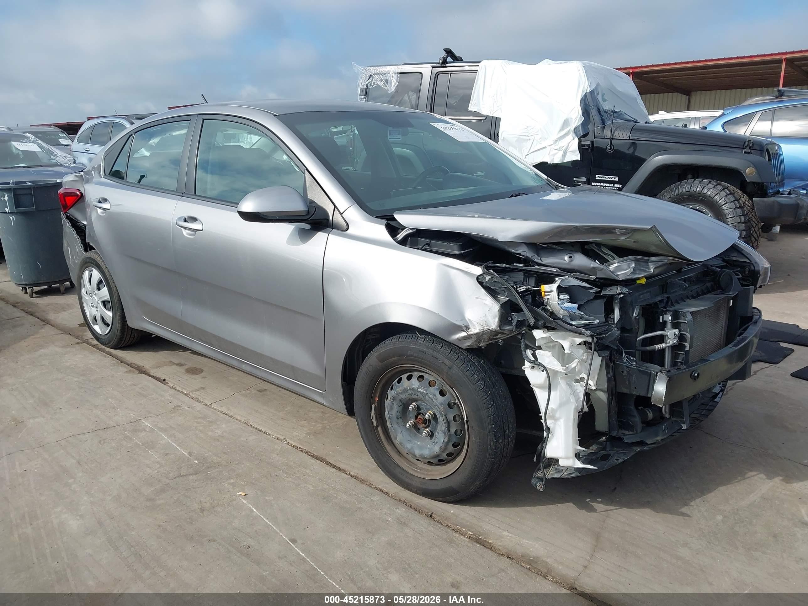 2023 Kia Rio S, VIN 3KPA24AD7PE537554 — Front end