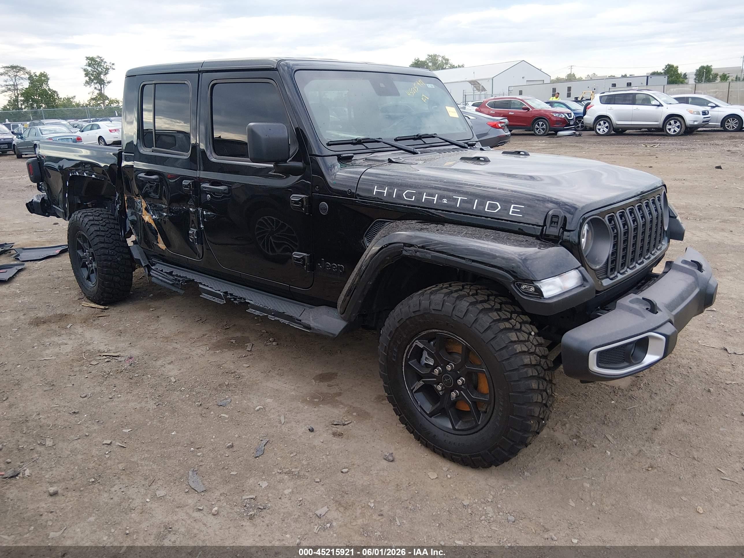 2025 Jeep Gladiator Nighthawk, VIN 1C6PJTAG9SL534776 — Side