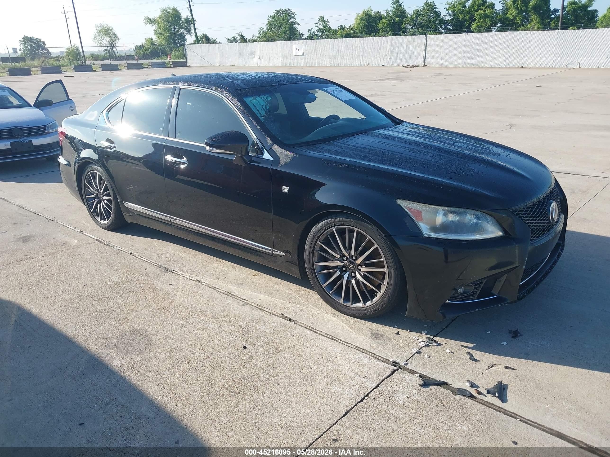 2013 Lexus LS 460, VIN JTHBL5EF9D5122499 — Hail