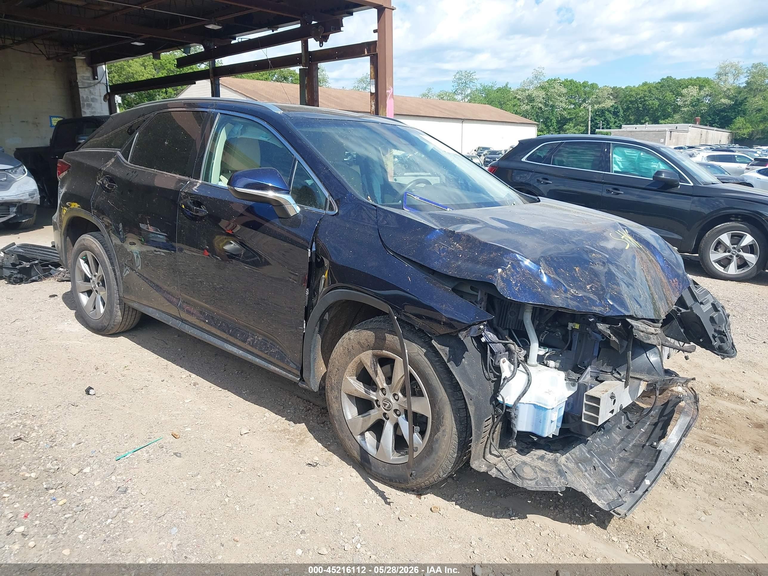 2018 Lexus RX 350, VIN 2T2BZMCA3JC155249 — Перед