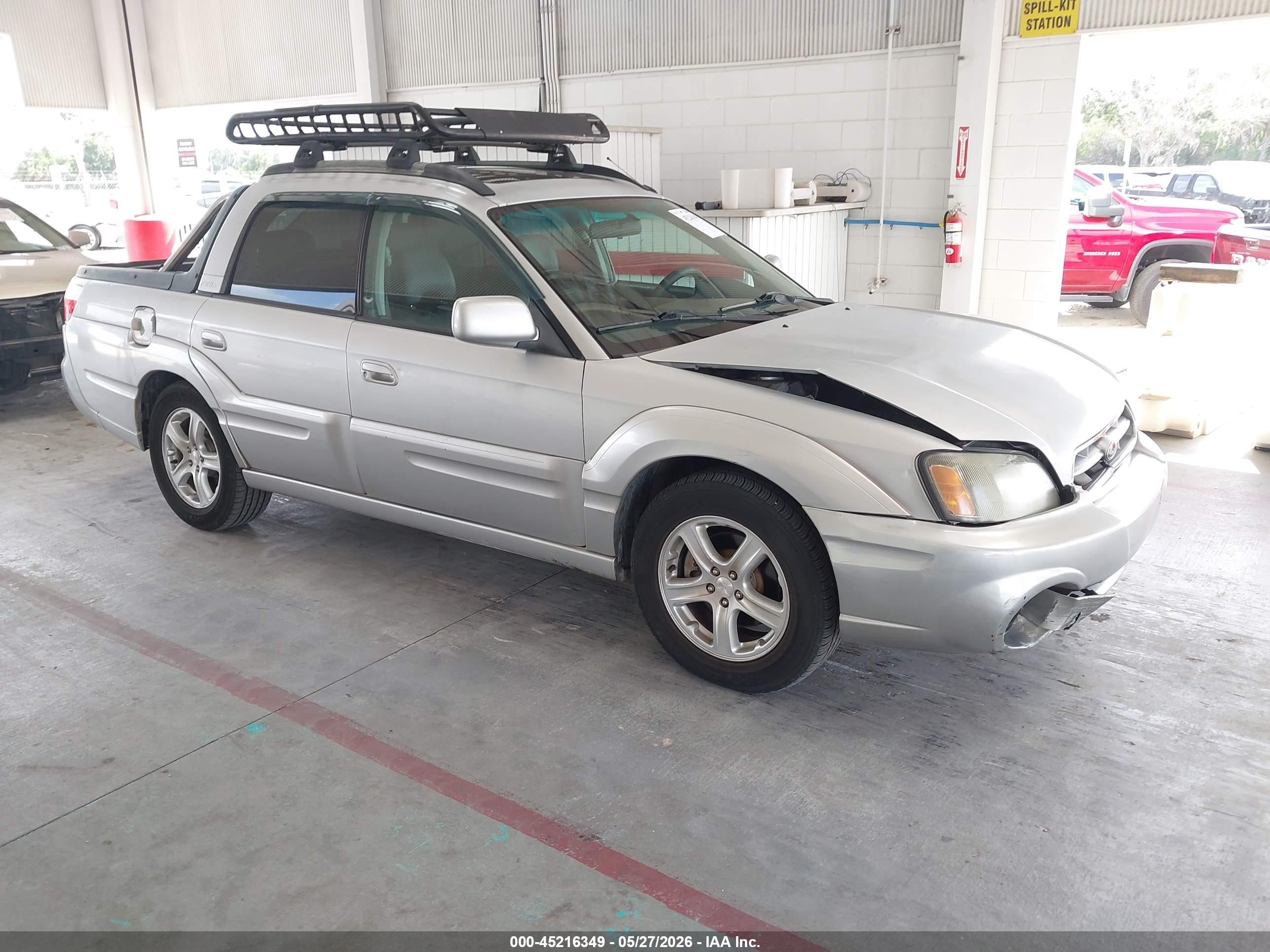 2003 Subaru Baja, VIN 4S4BT61C137102510 — Front end