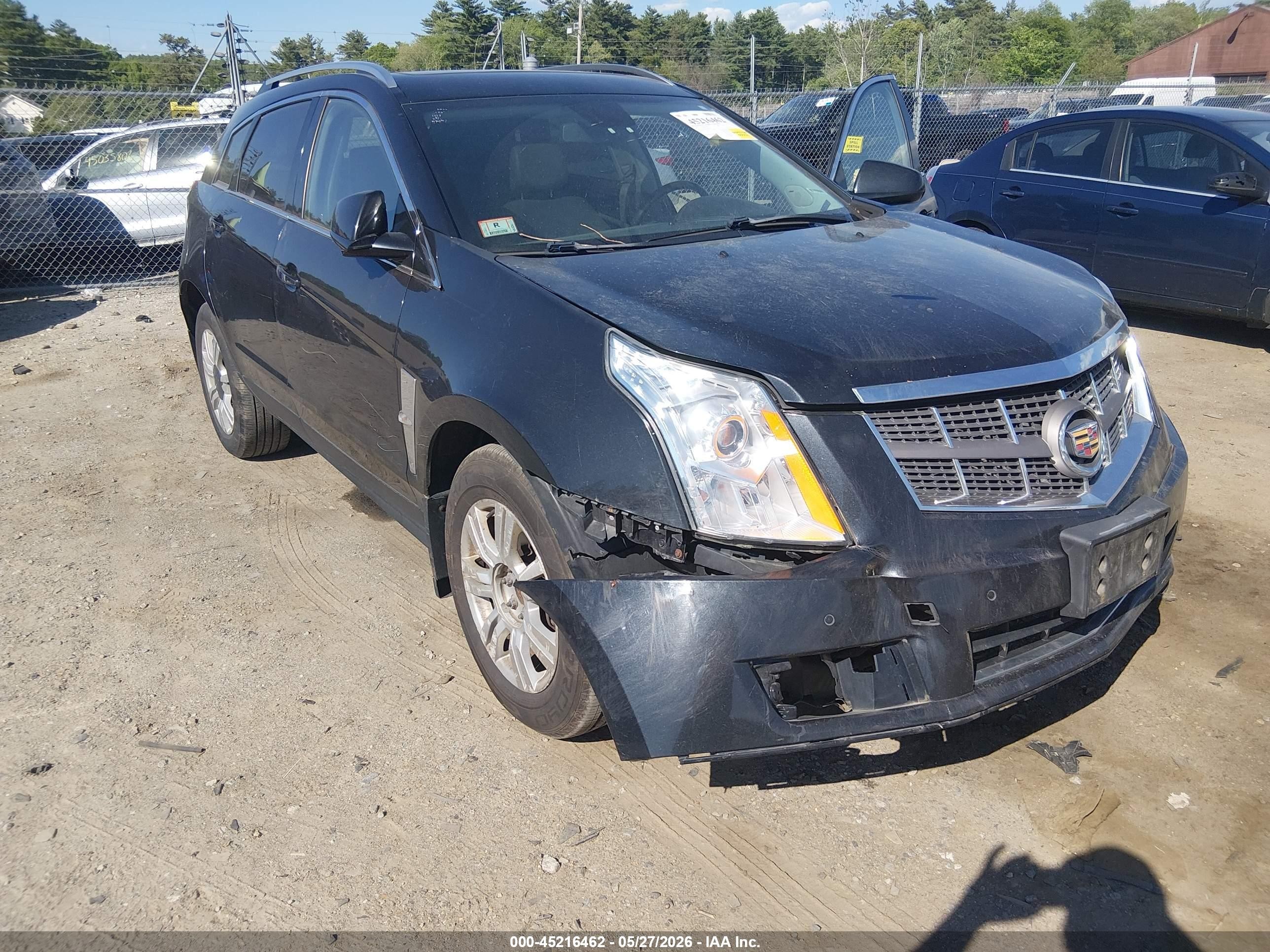 2012 Cadillac SRX Luxury Collection, VIN 3GYFNDE34CS647319 — Front end