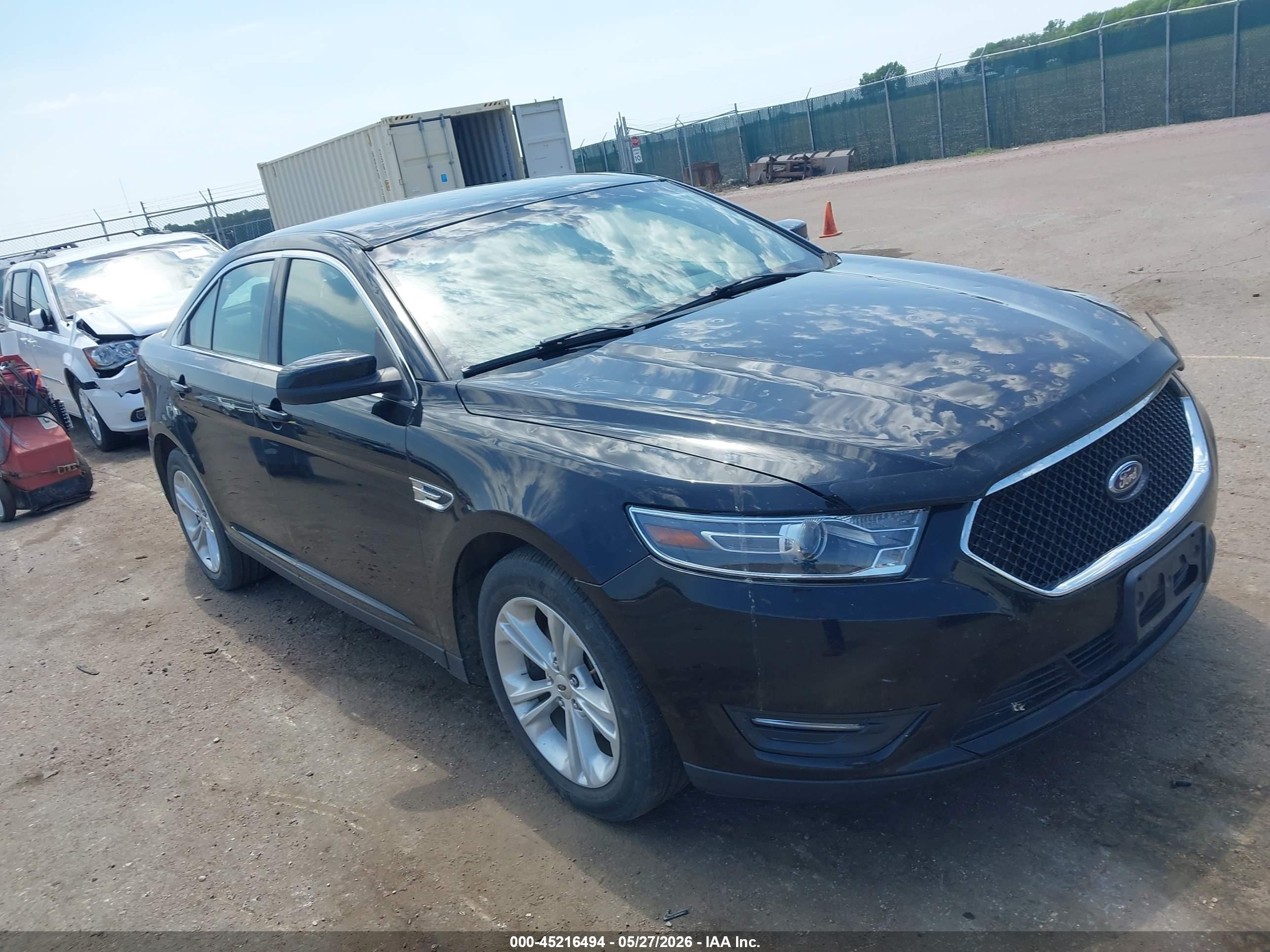 2018 Ford Taurus SEL, VIN 1FAHP2E83JG124741 — Hail