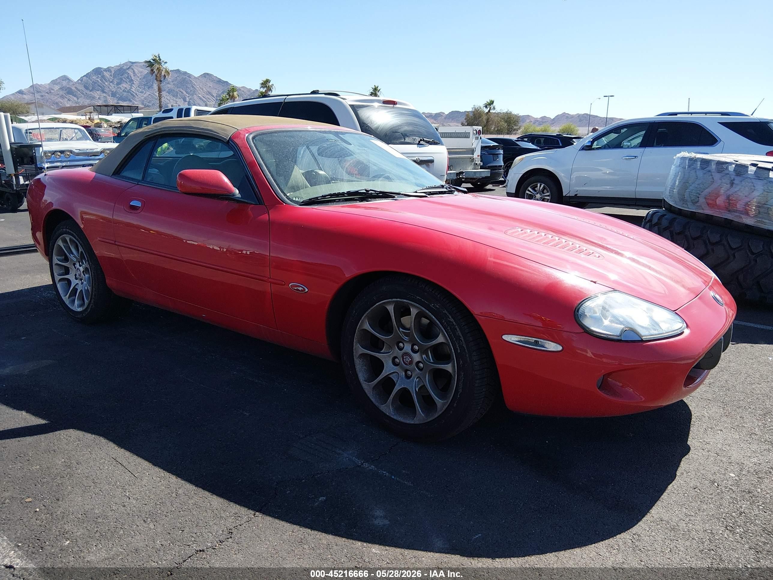 2000 Jaguar XK R, VIN SAJJA42B8YPA03839 — Normal wear
