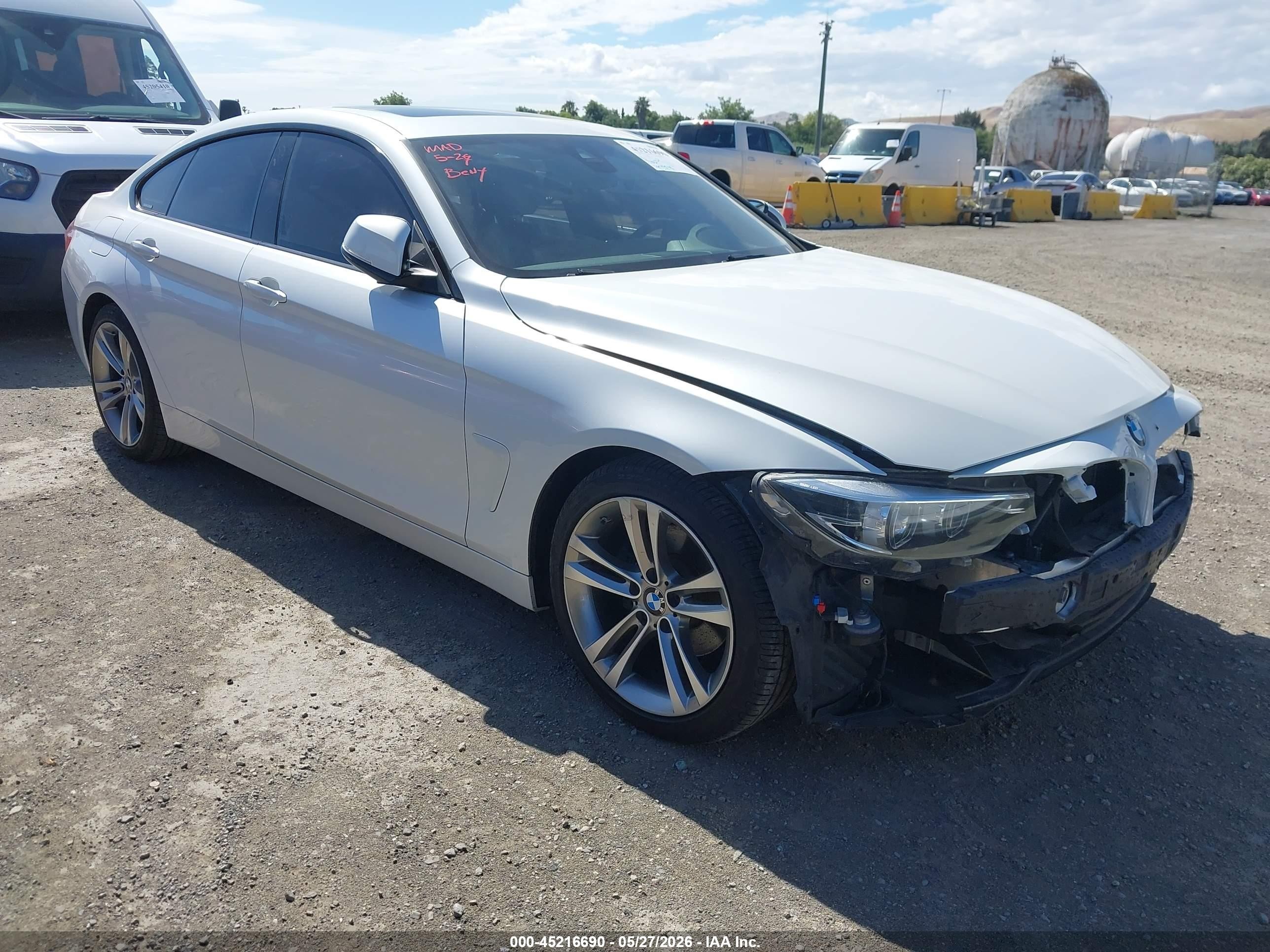 2018 BMW 4 Series 430i, VIN WBA4J1C51JBG79309 — Front end