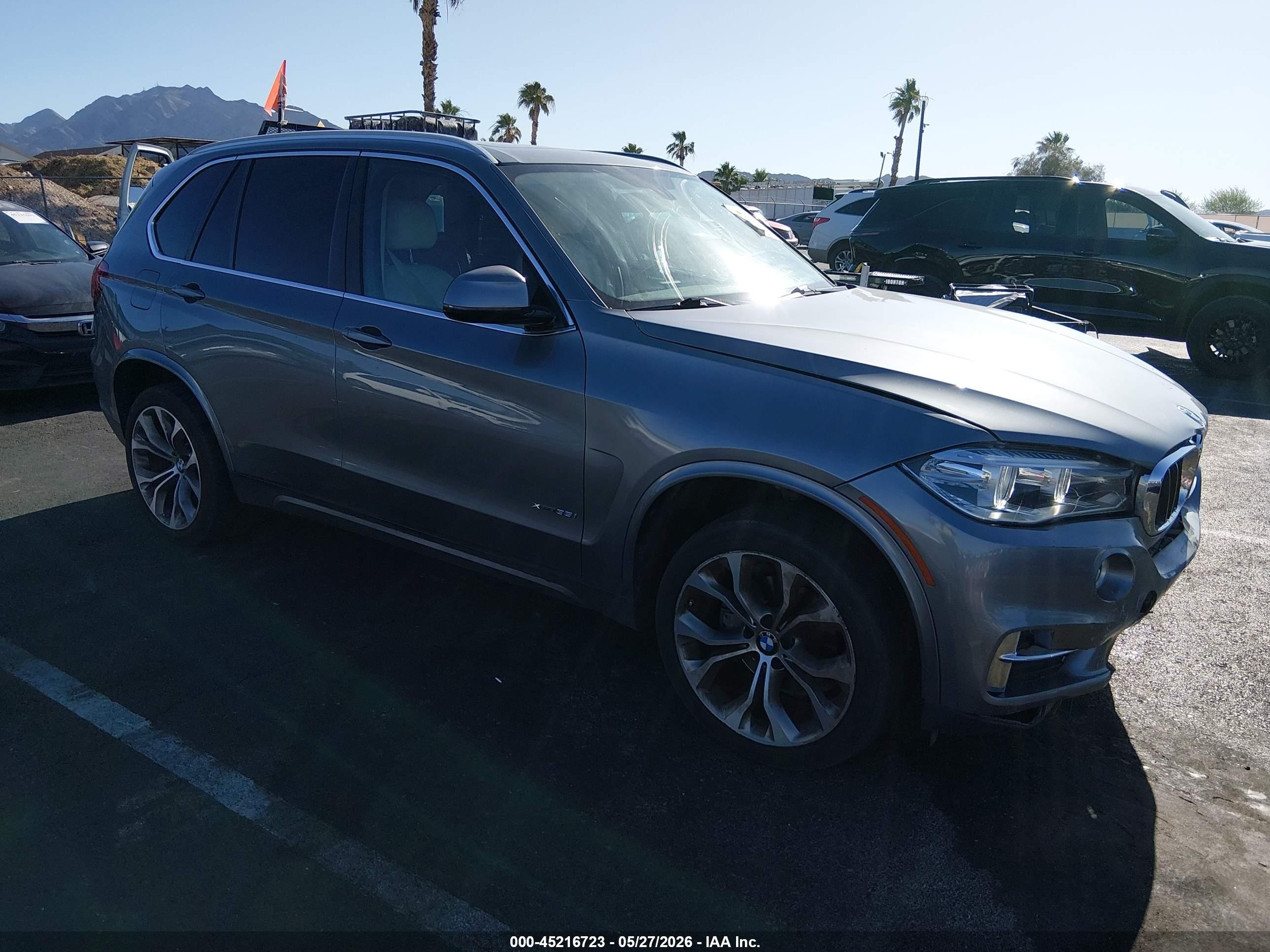 2015 BMW X5 xDrive35i, VIN 5UXKR0C52F0P01832 — Front end
