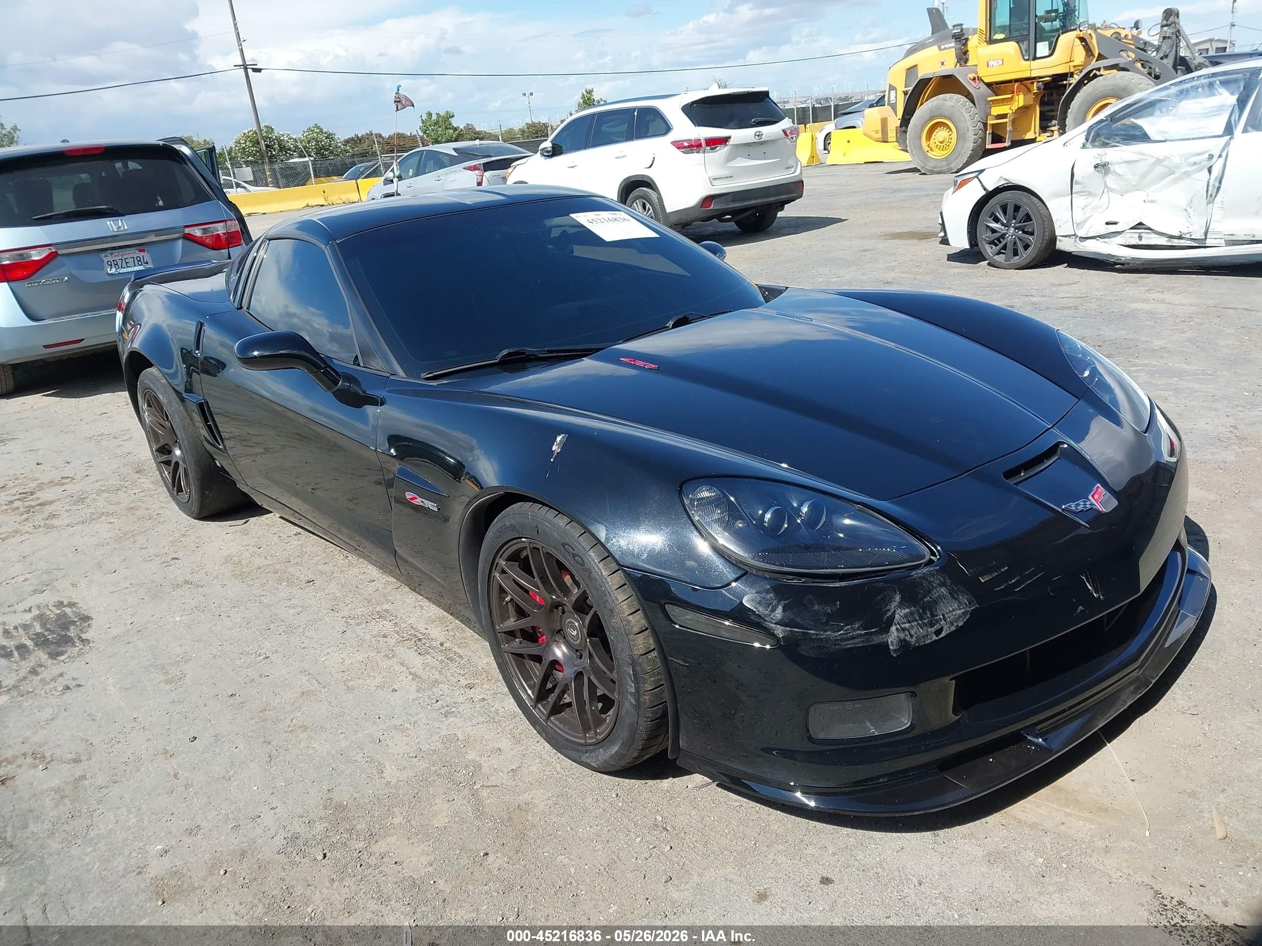 2008 Chevrolet Corvette, VIN 1G1YY25E385119910 — Rear end